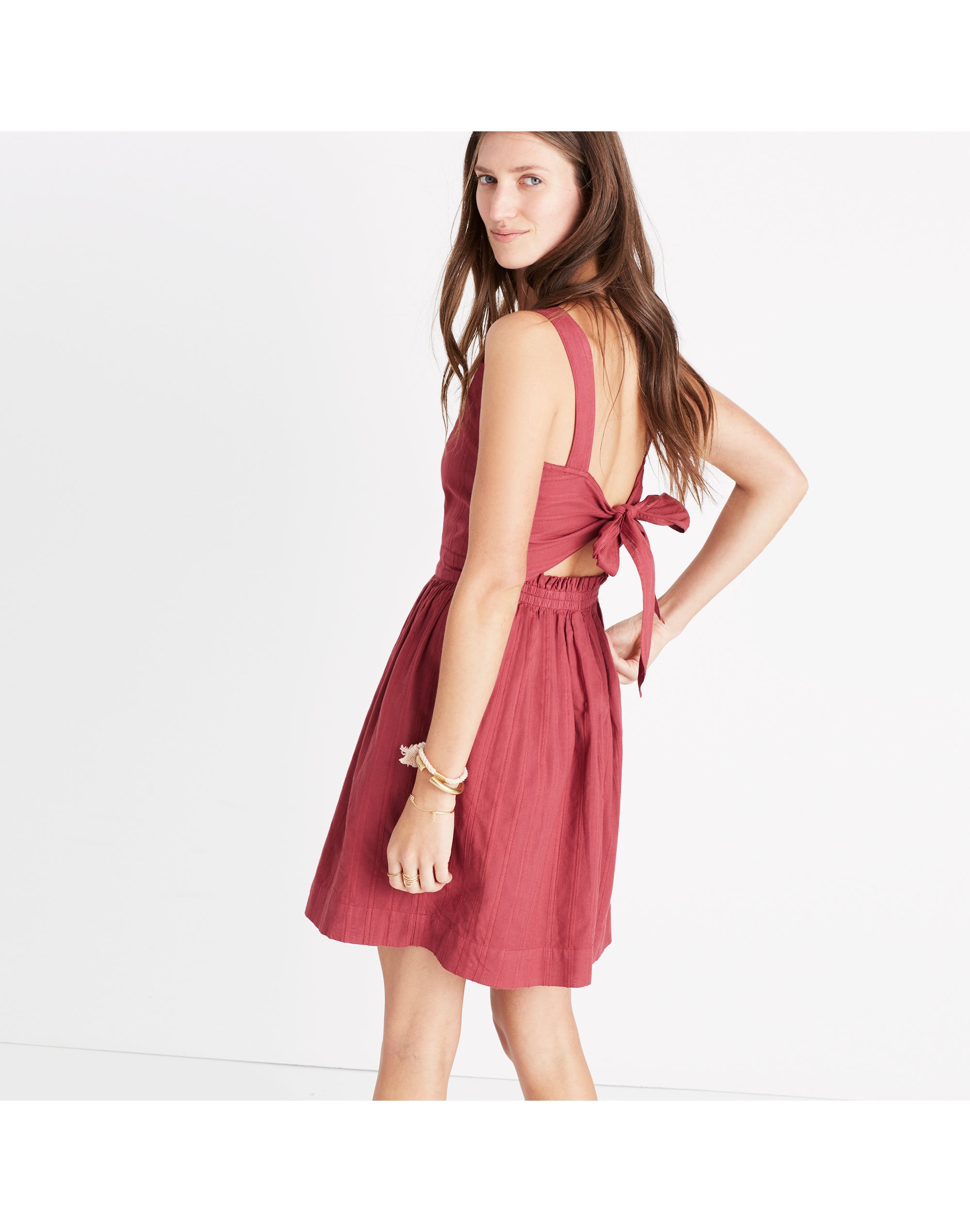 Apron Bow-Back Dress