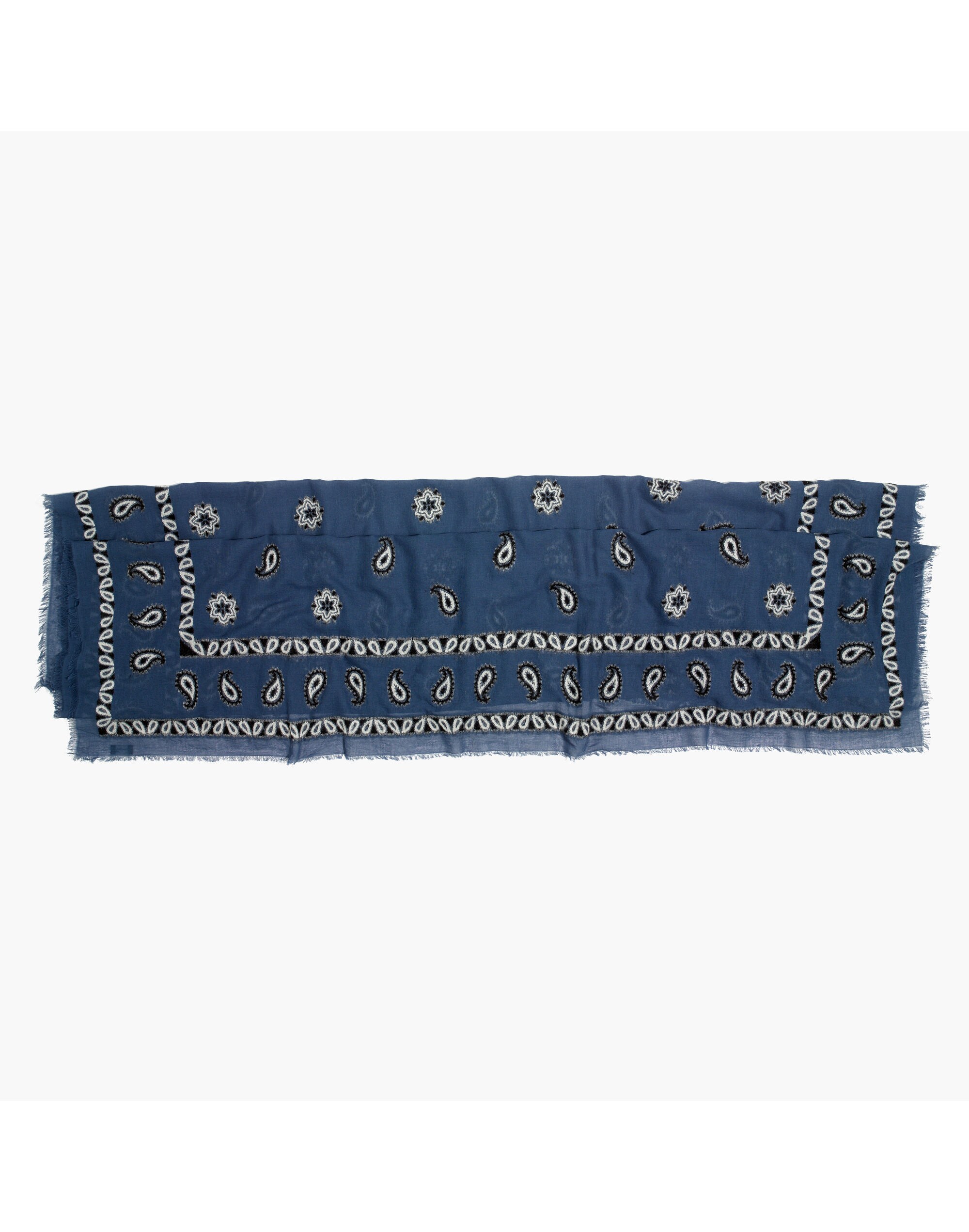 Bandana Jacquard Scarf