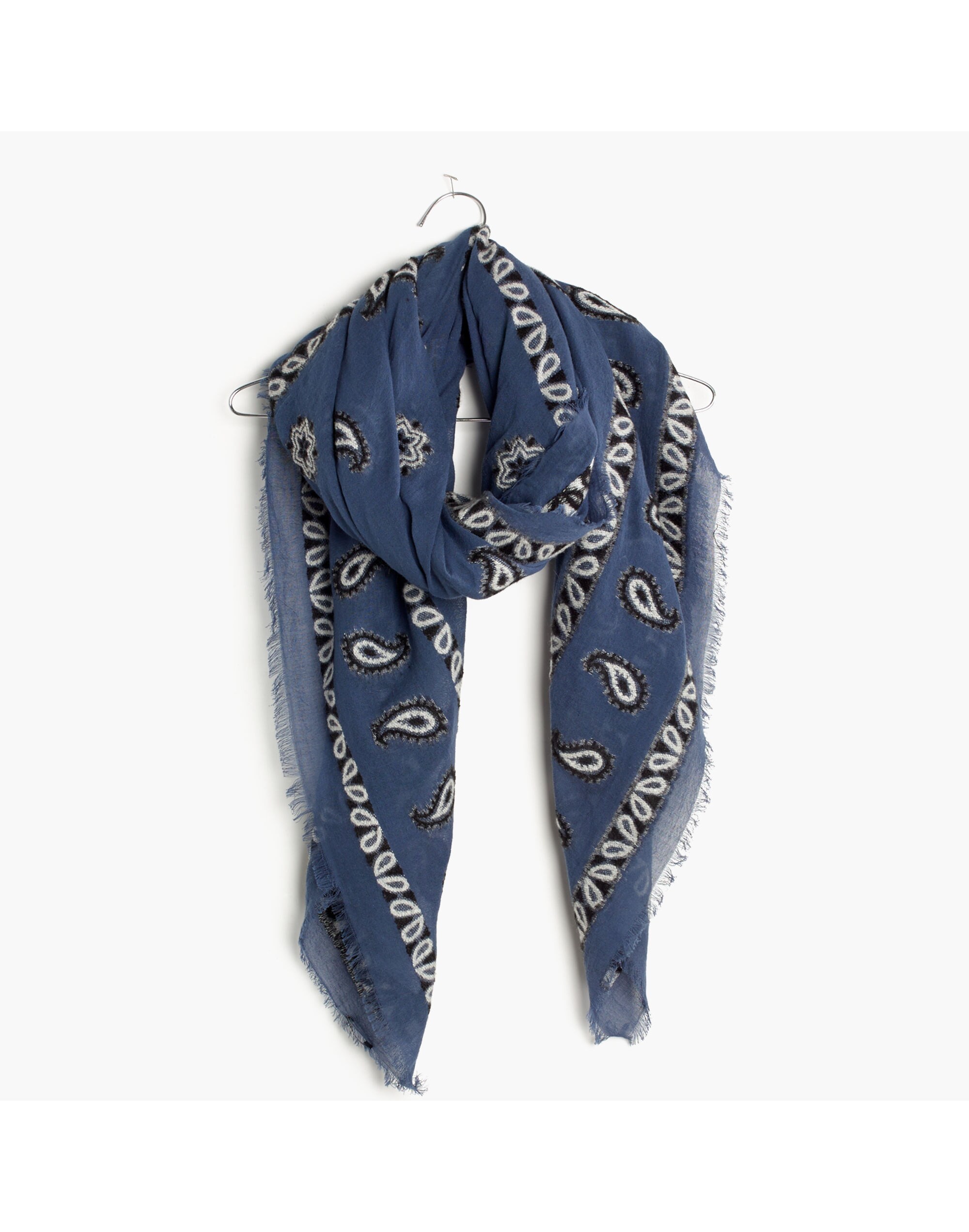 Bandana Jacquard Scarf