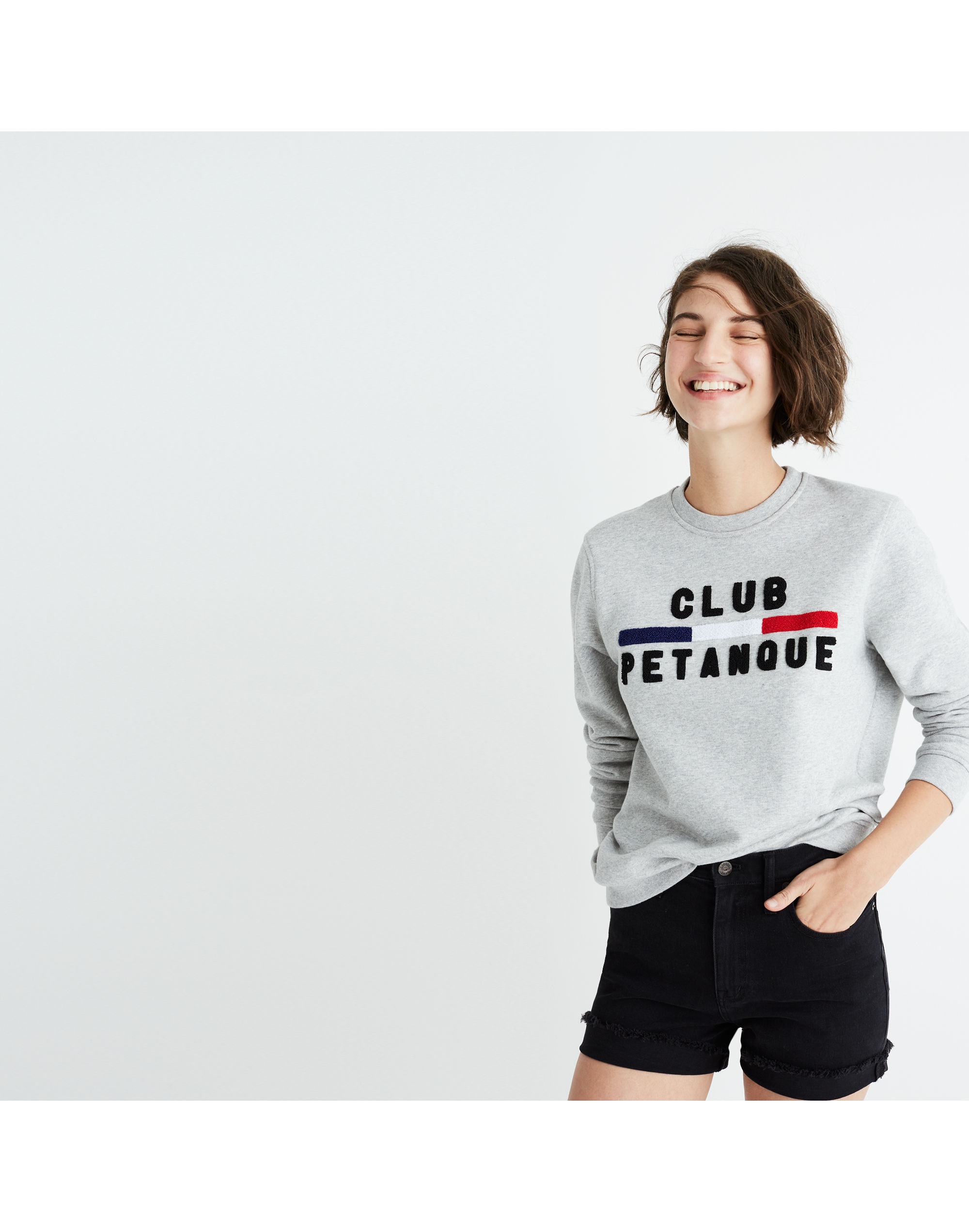 madewell x club petanque&trade; sweatshirt