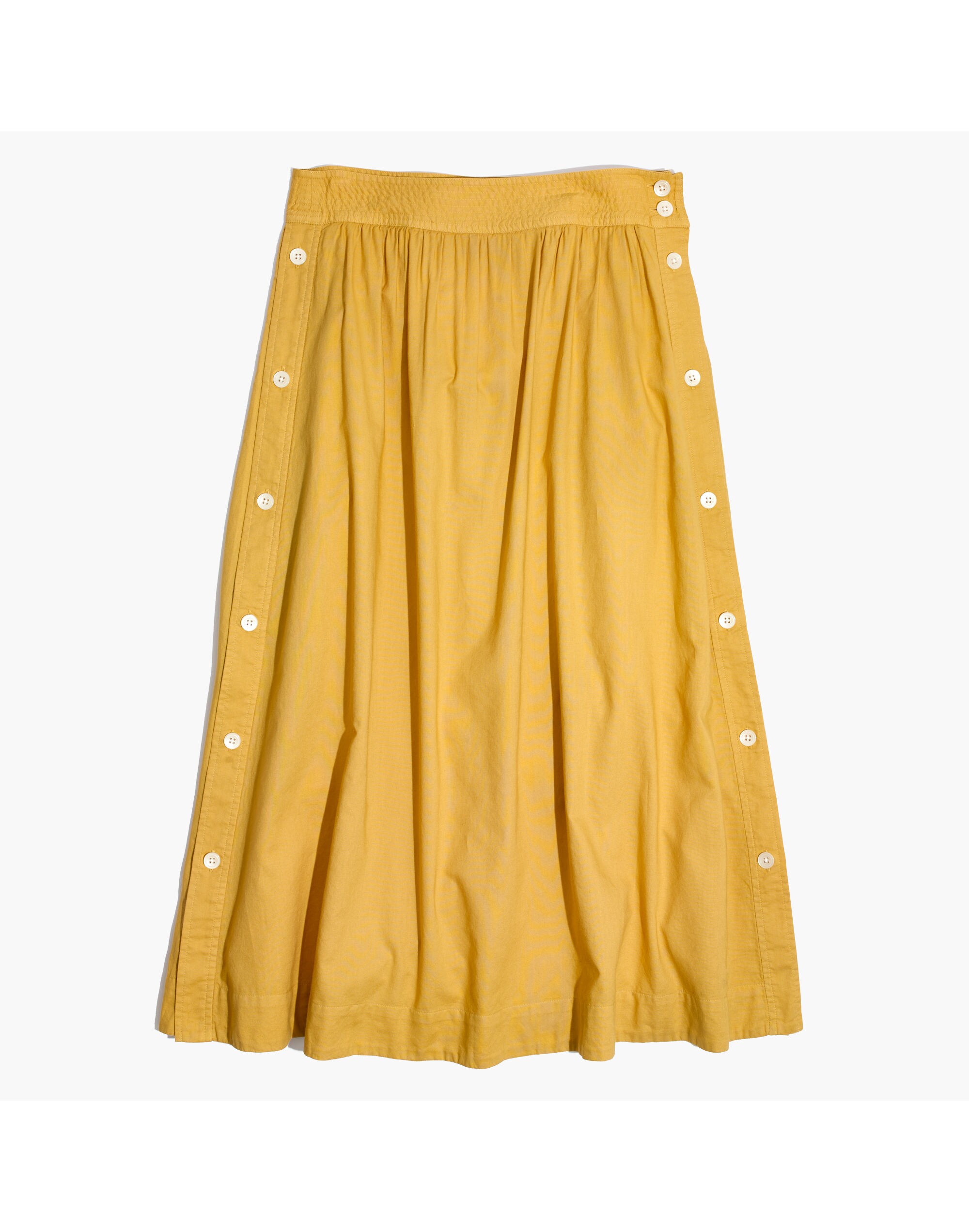Side-Button Skirt