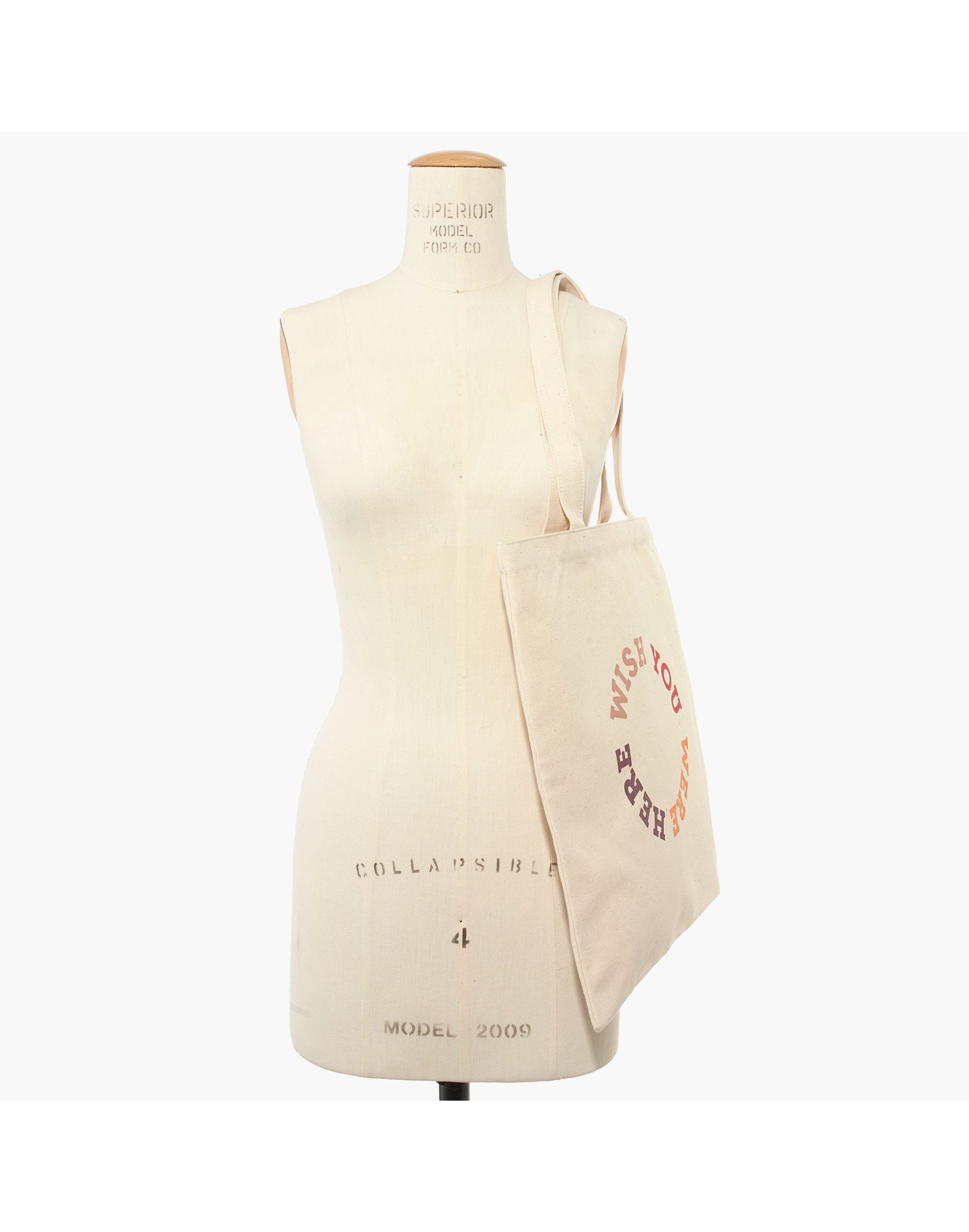 The Reusable Canvas Tote: Wish You Were Here Edition