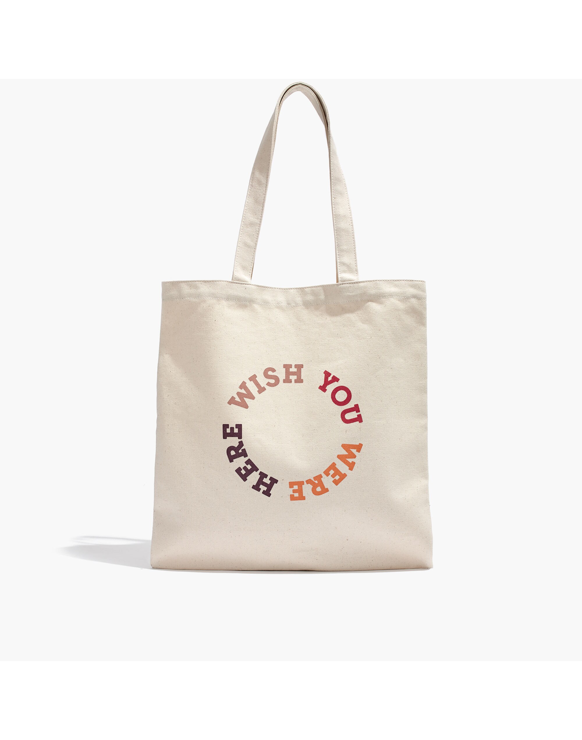 The Reusable Canvas Tote: Wish You Were Here Edition