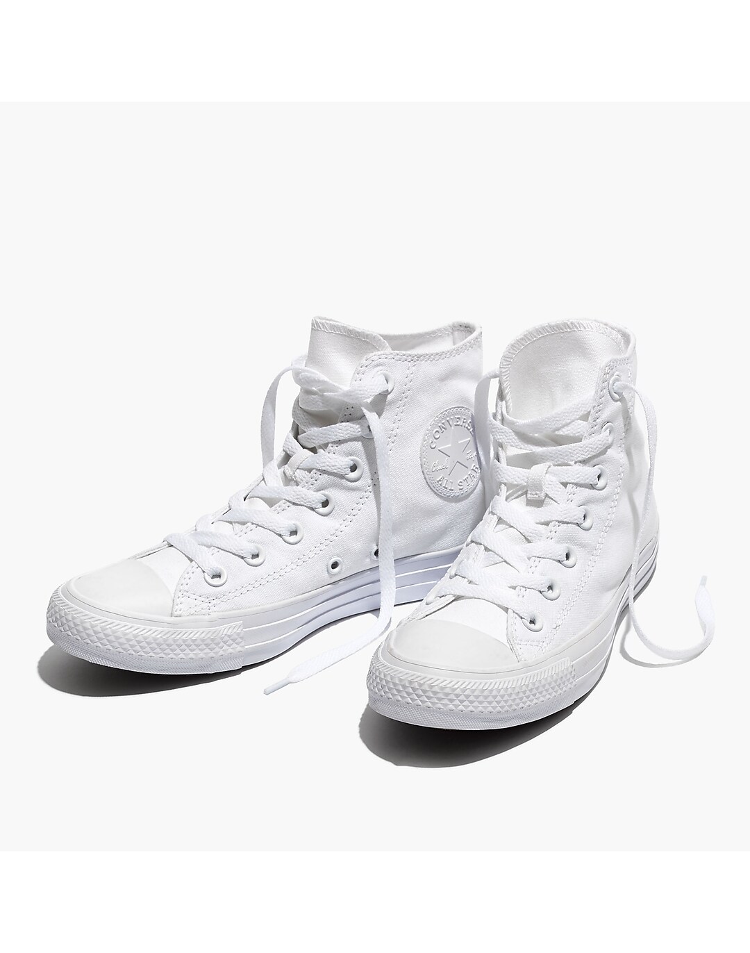 Converse® Unisex Chuck Taylor High-Top in White Monochrome