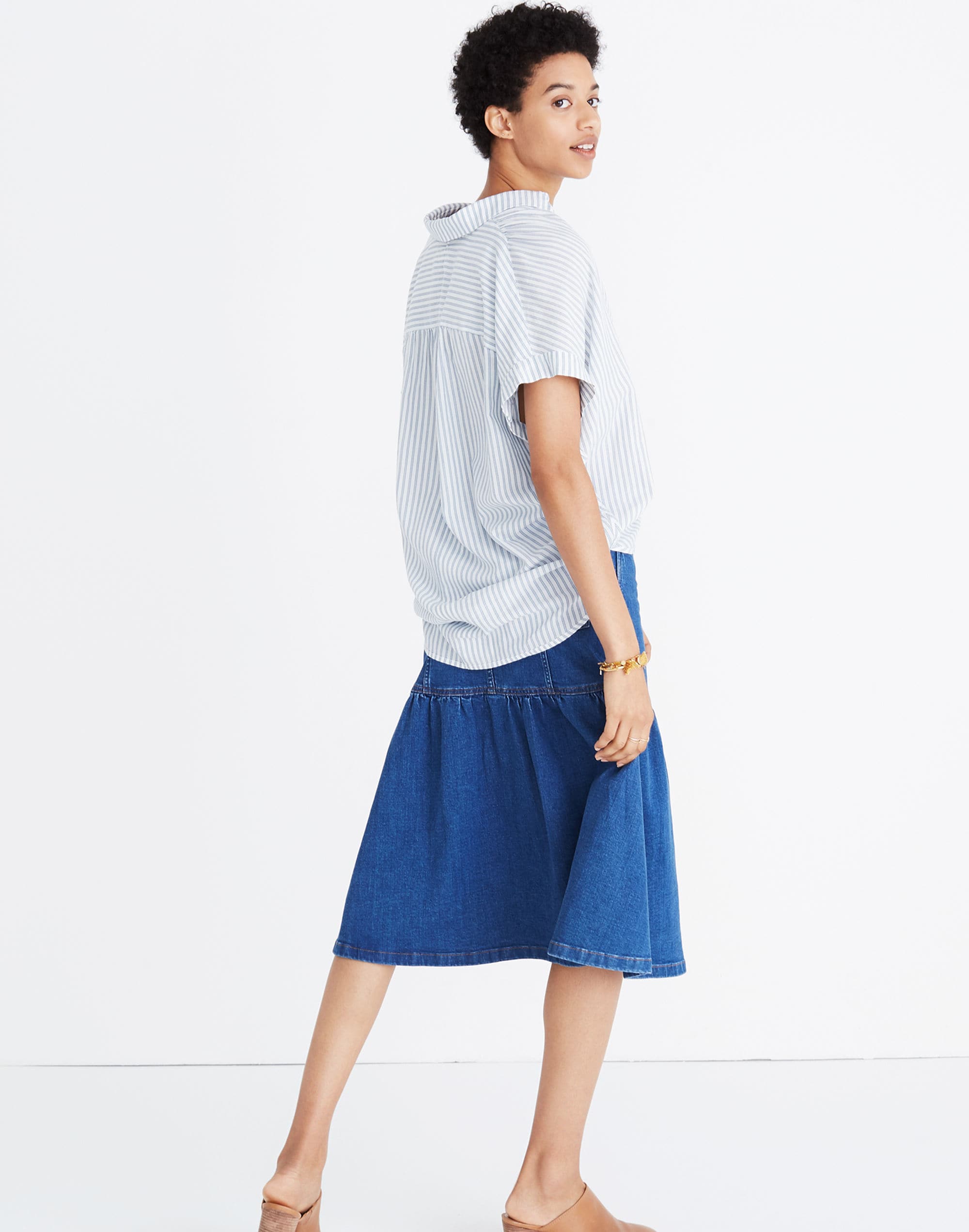 Central Shirt in Erinn Stripe