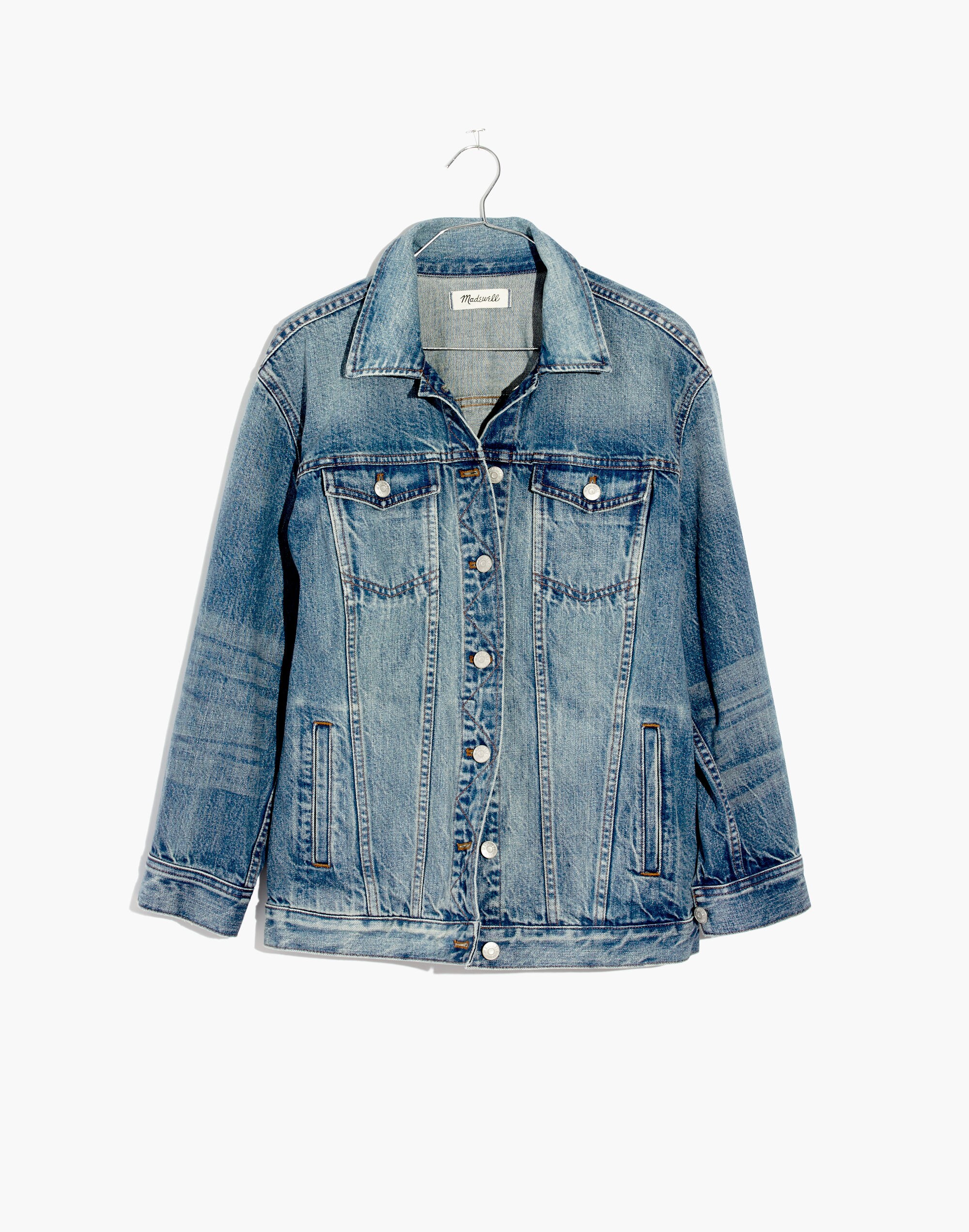 The Oversized Jean Jacket in Capstone Wash