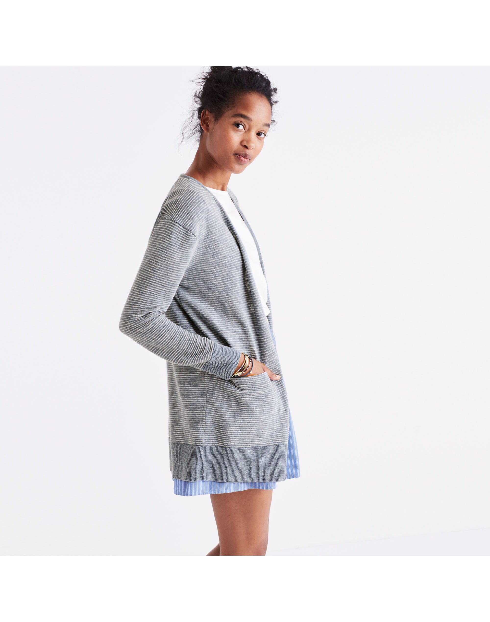 Summer Ryder Cardigan Sweater in Stripe