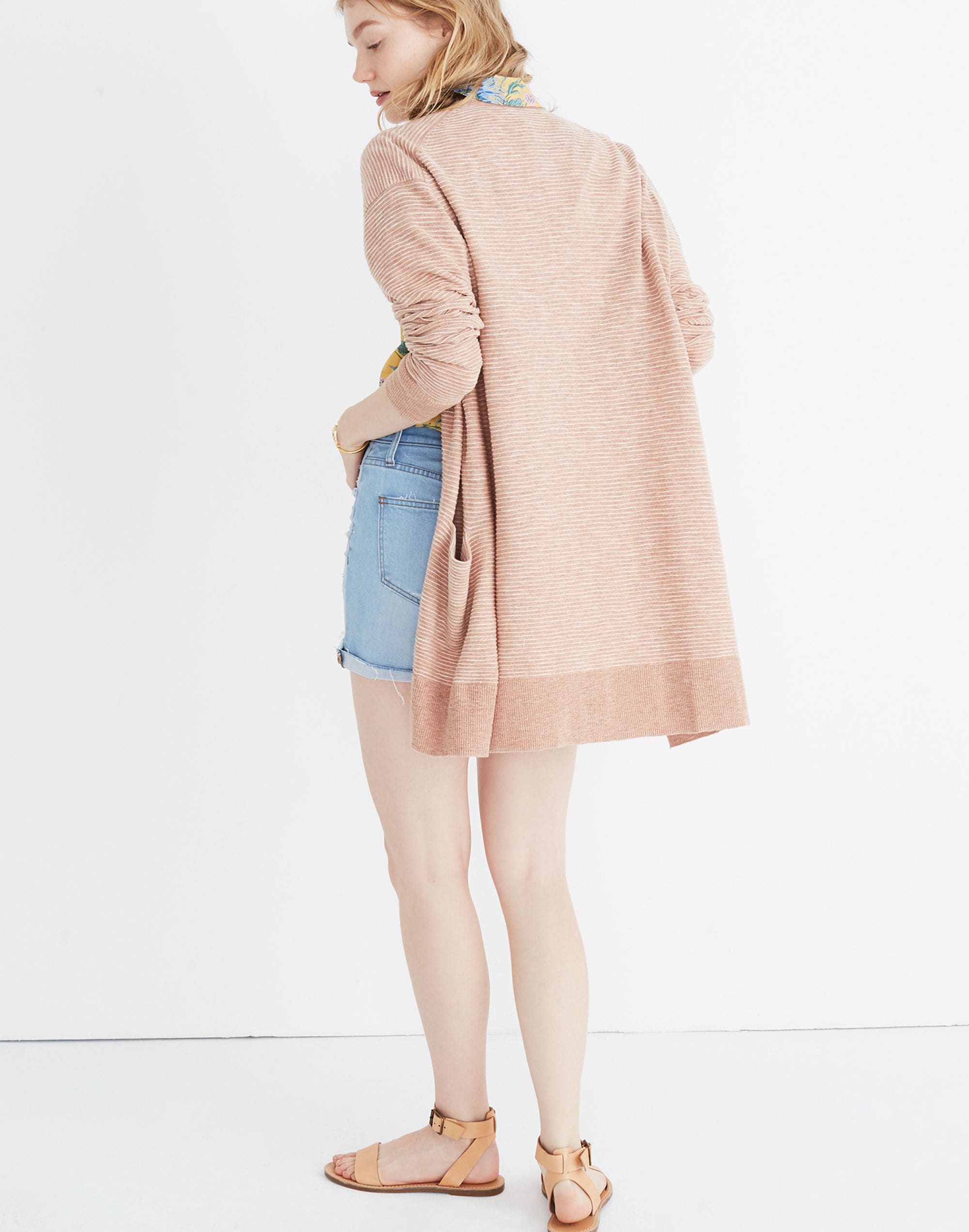 Summer Ryder Cardigan Sweater in Stripe