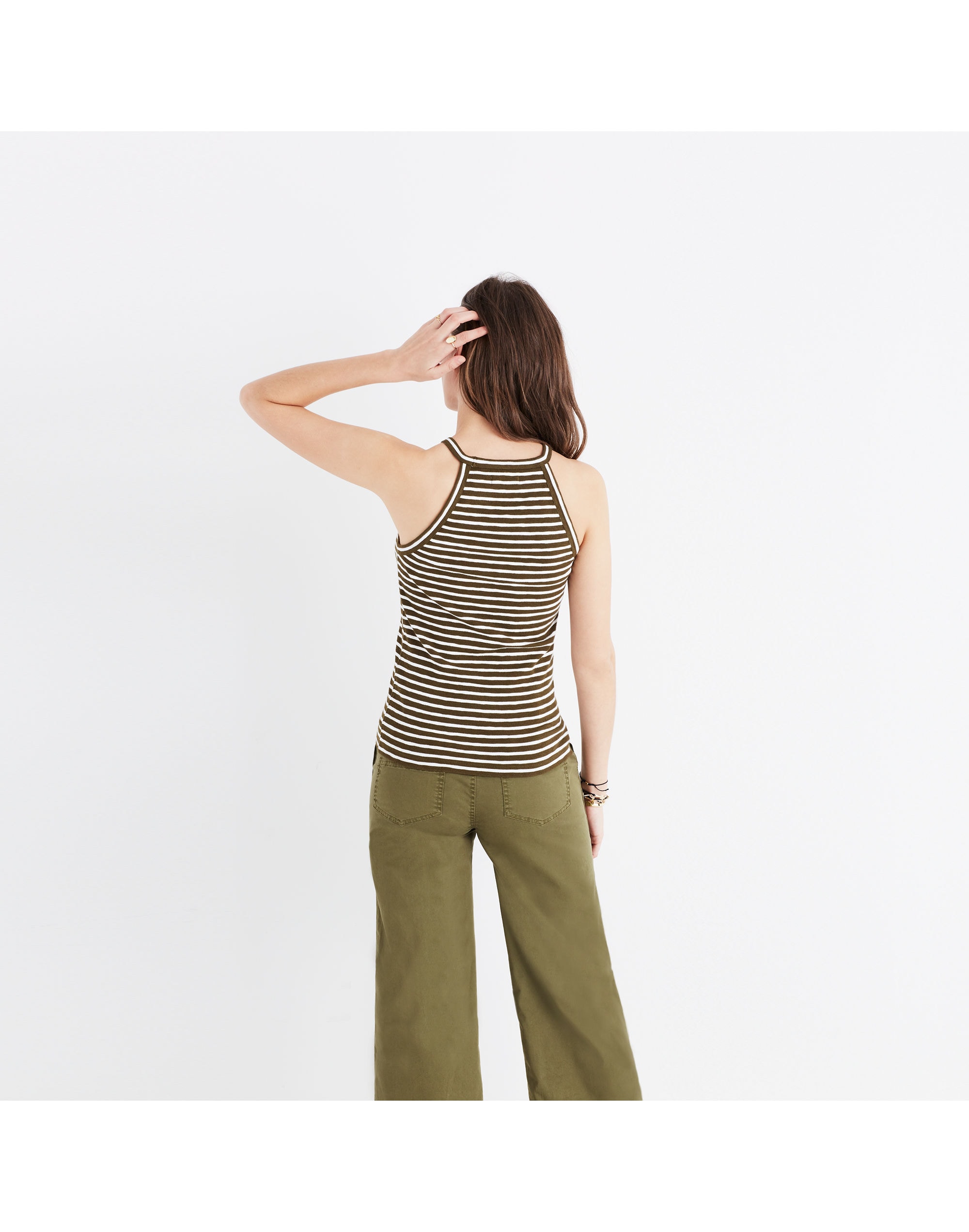 Timeoff Tank Top in Marion Stripe