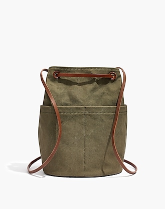  The Convertible Canvas Backpack