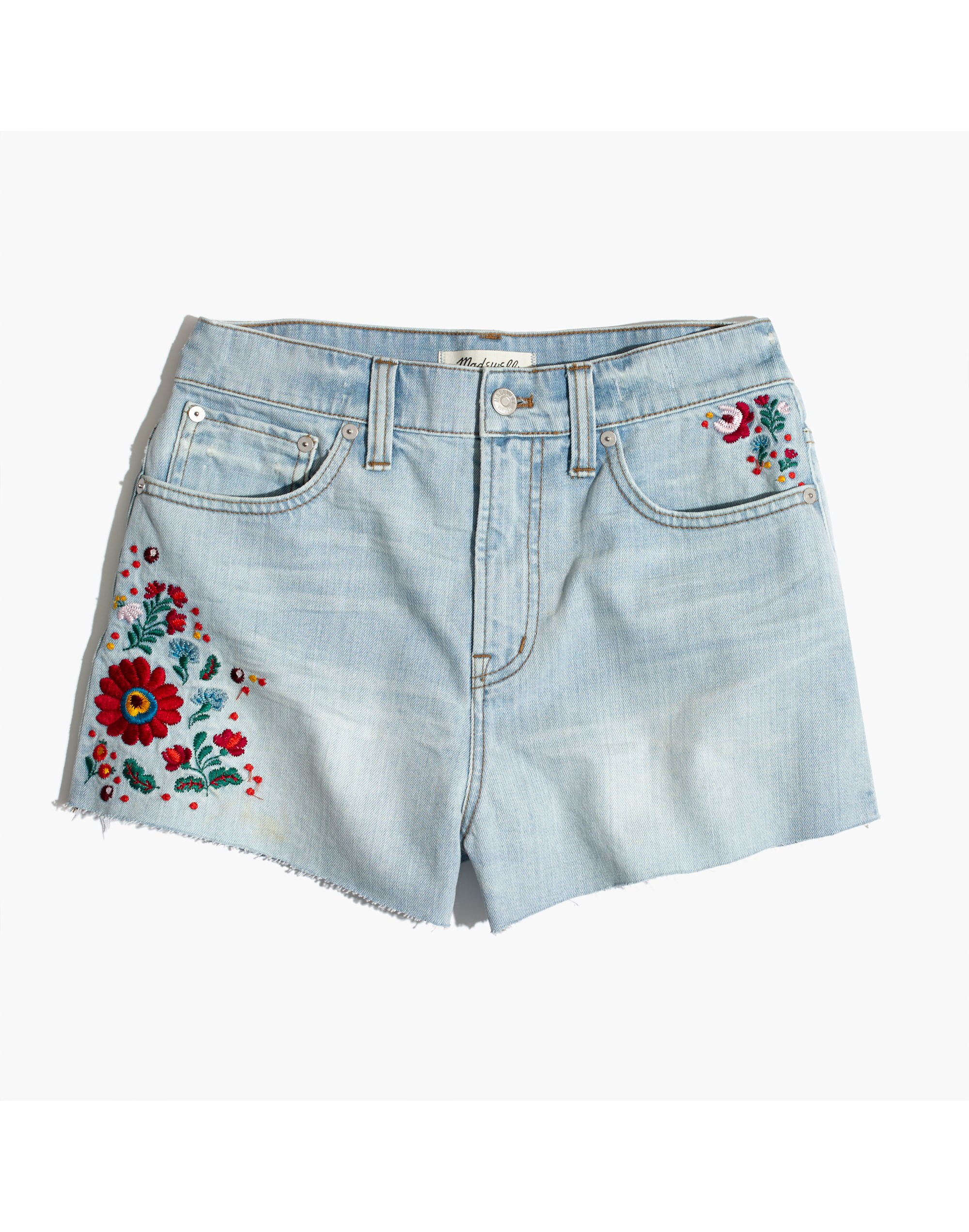 The Perfect Jean Short: Embroidered Edition