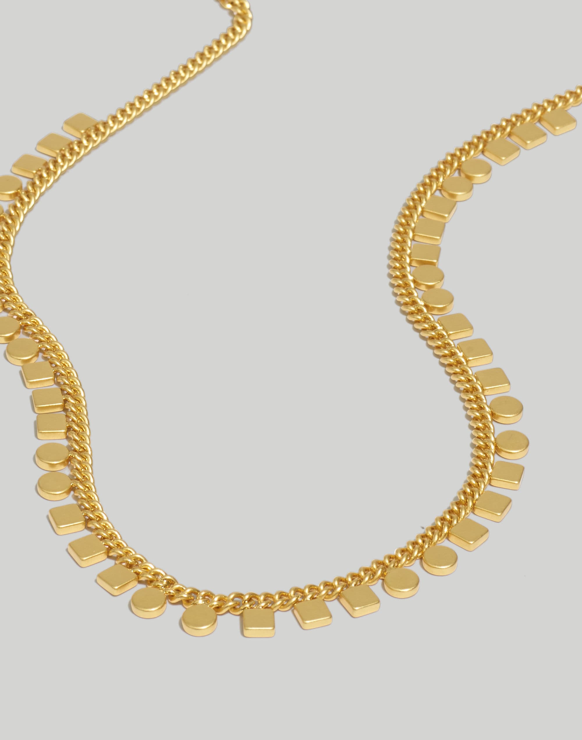 Mini Geochain Choker Necklace