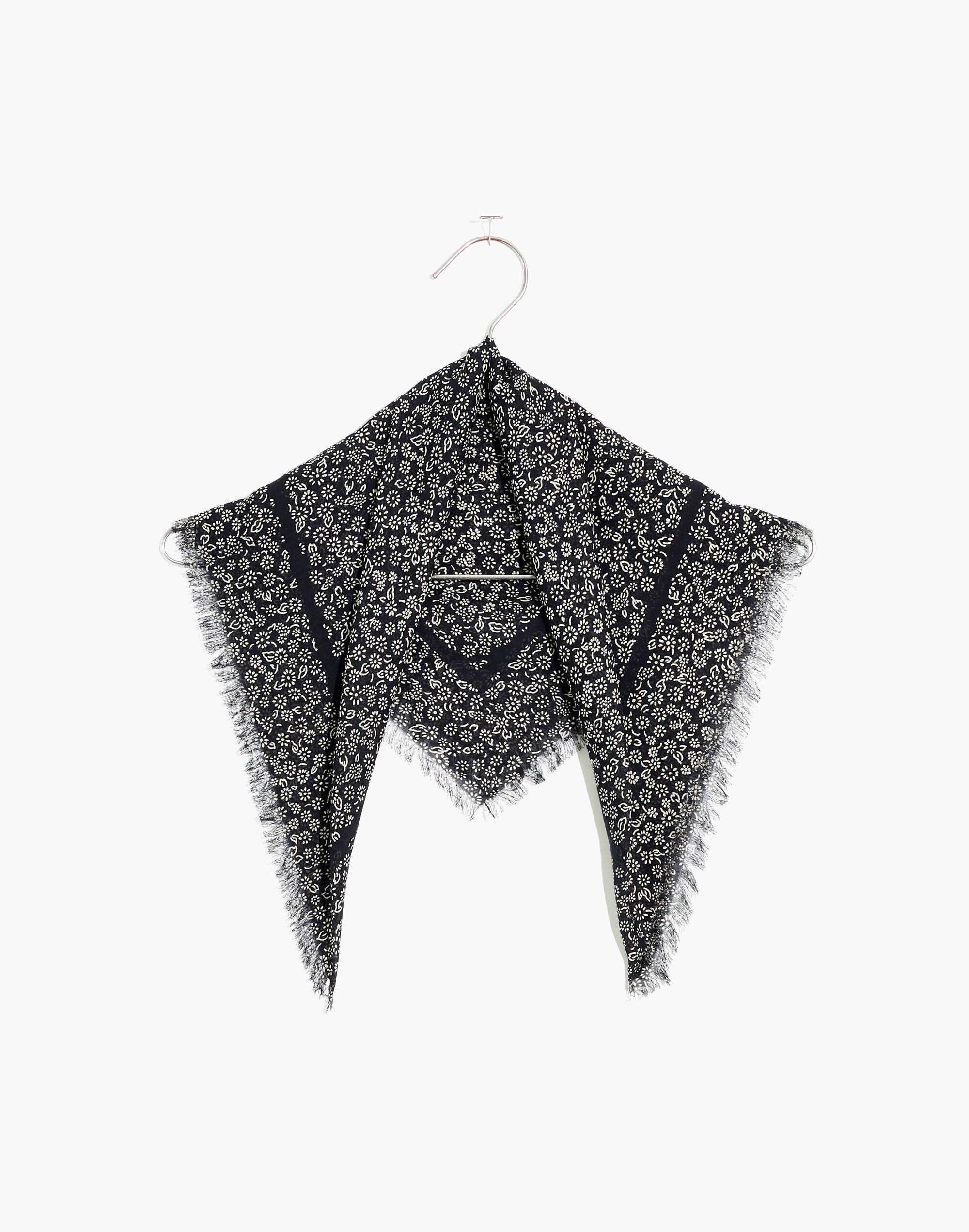 Fringed Organic Cotton Bandana