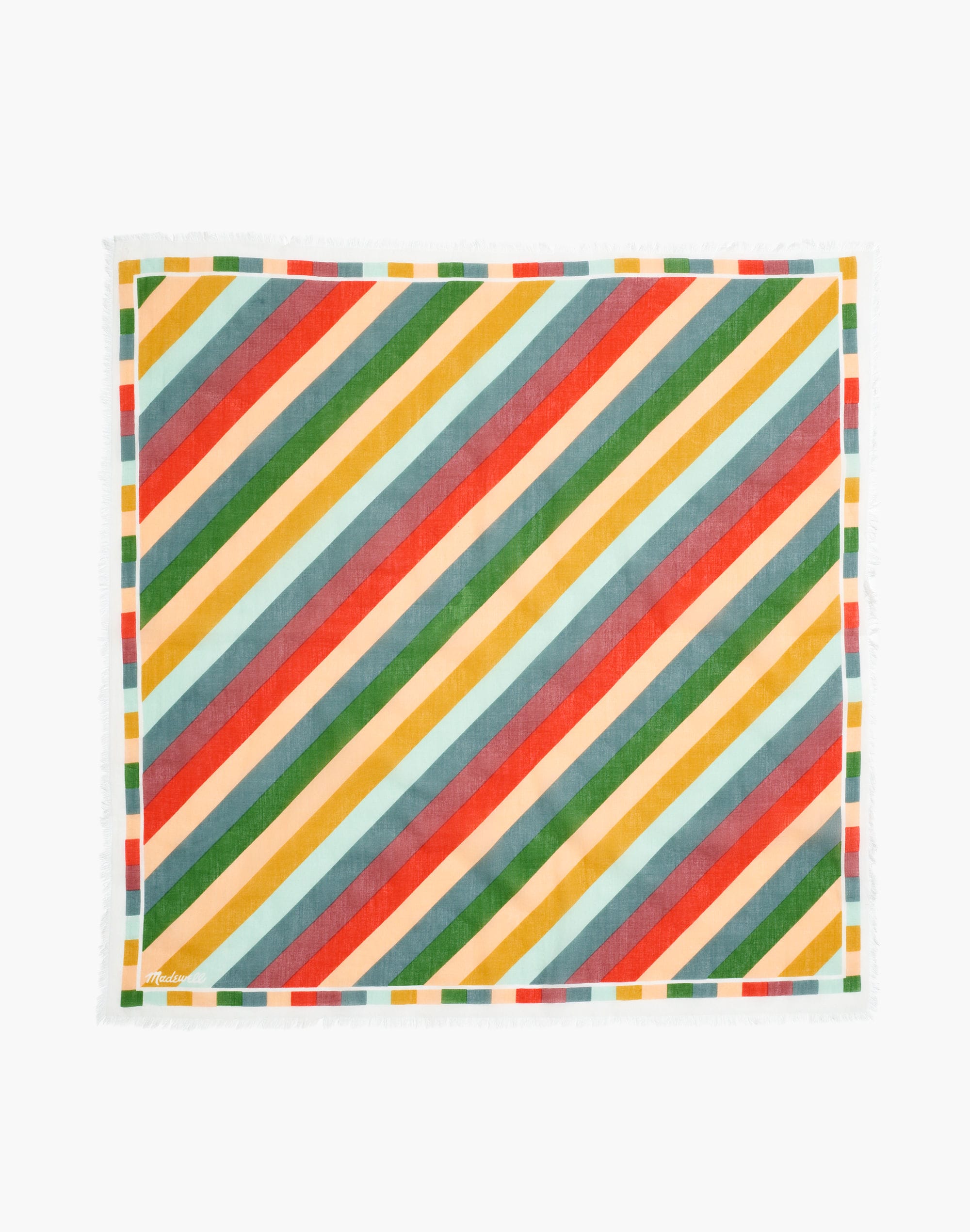 Fringed Organic Cotton Bandana