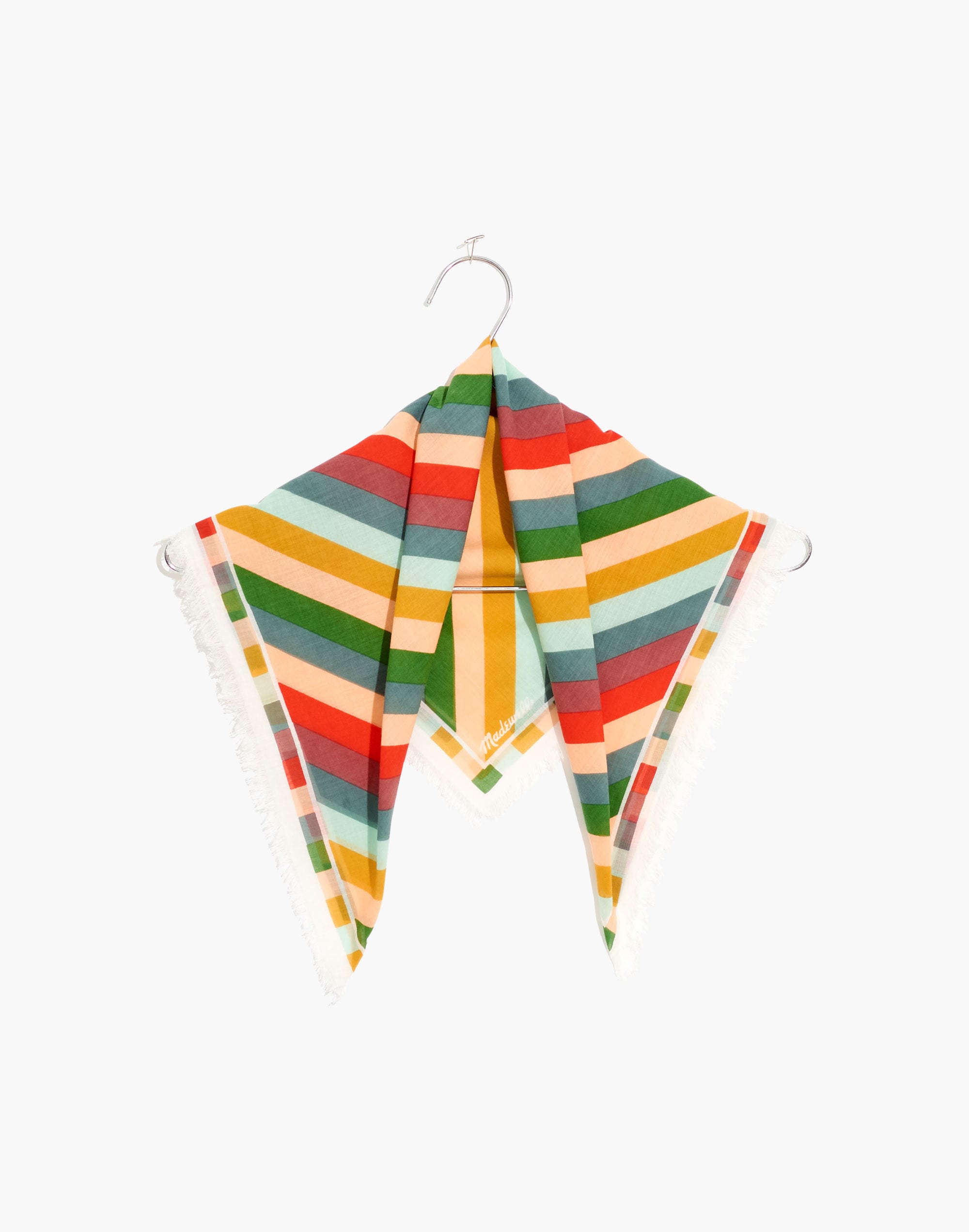 Fringed Organic Cotton Bandana