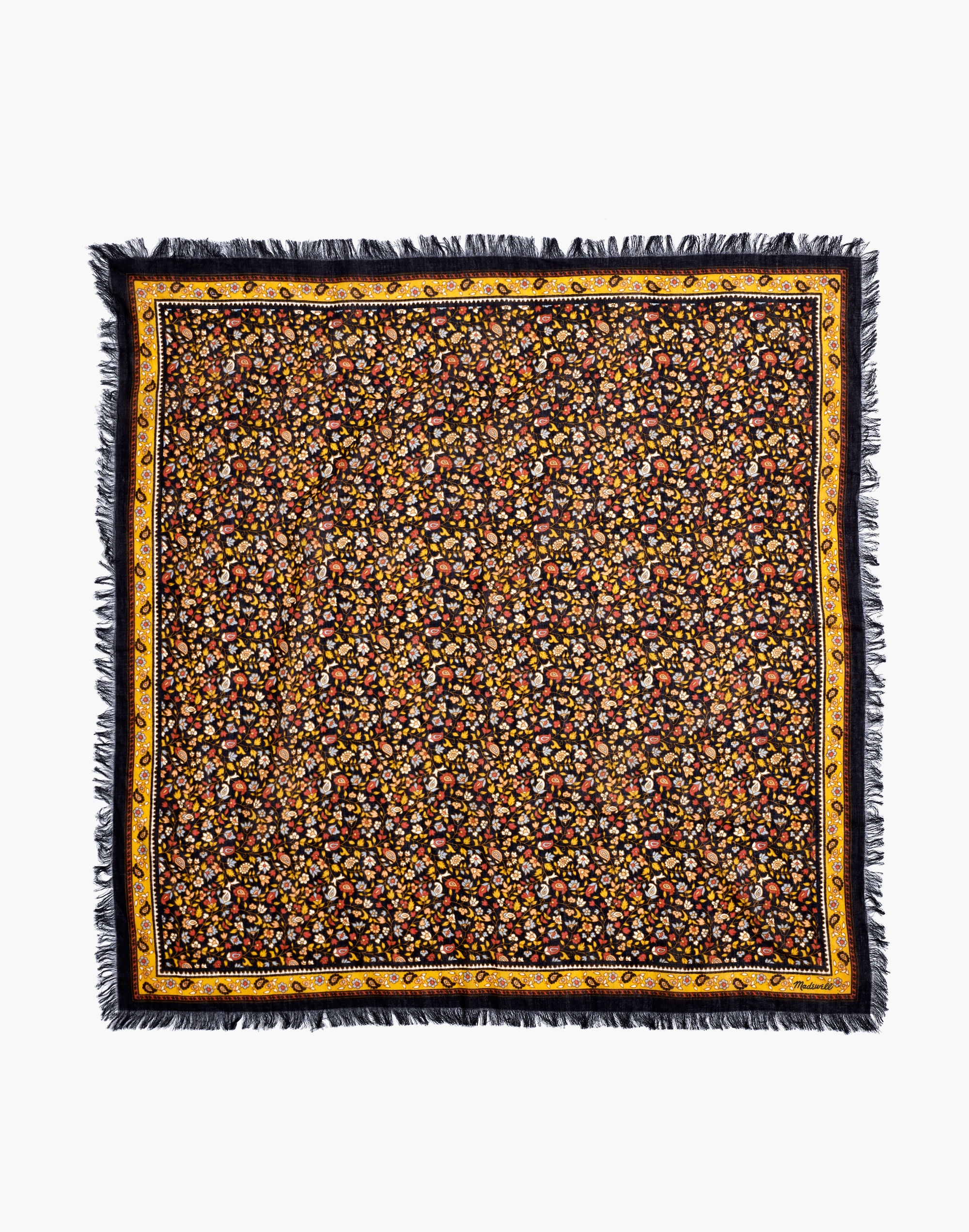 Fringed Organic Cotton Bandana