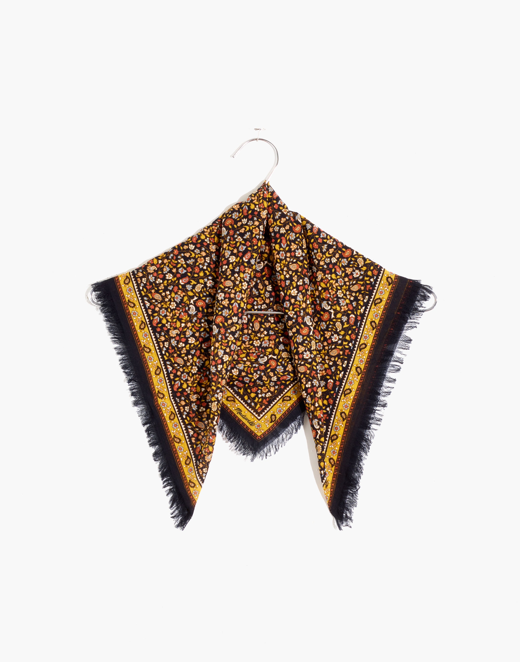 Fringed Organic Cotton Bandana