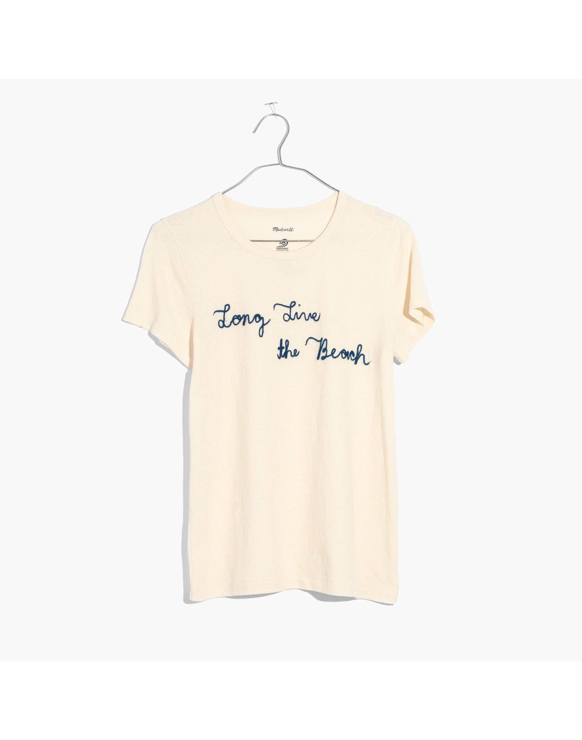 Madewell x Surfrider Foundation Long Live the Beach Tee