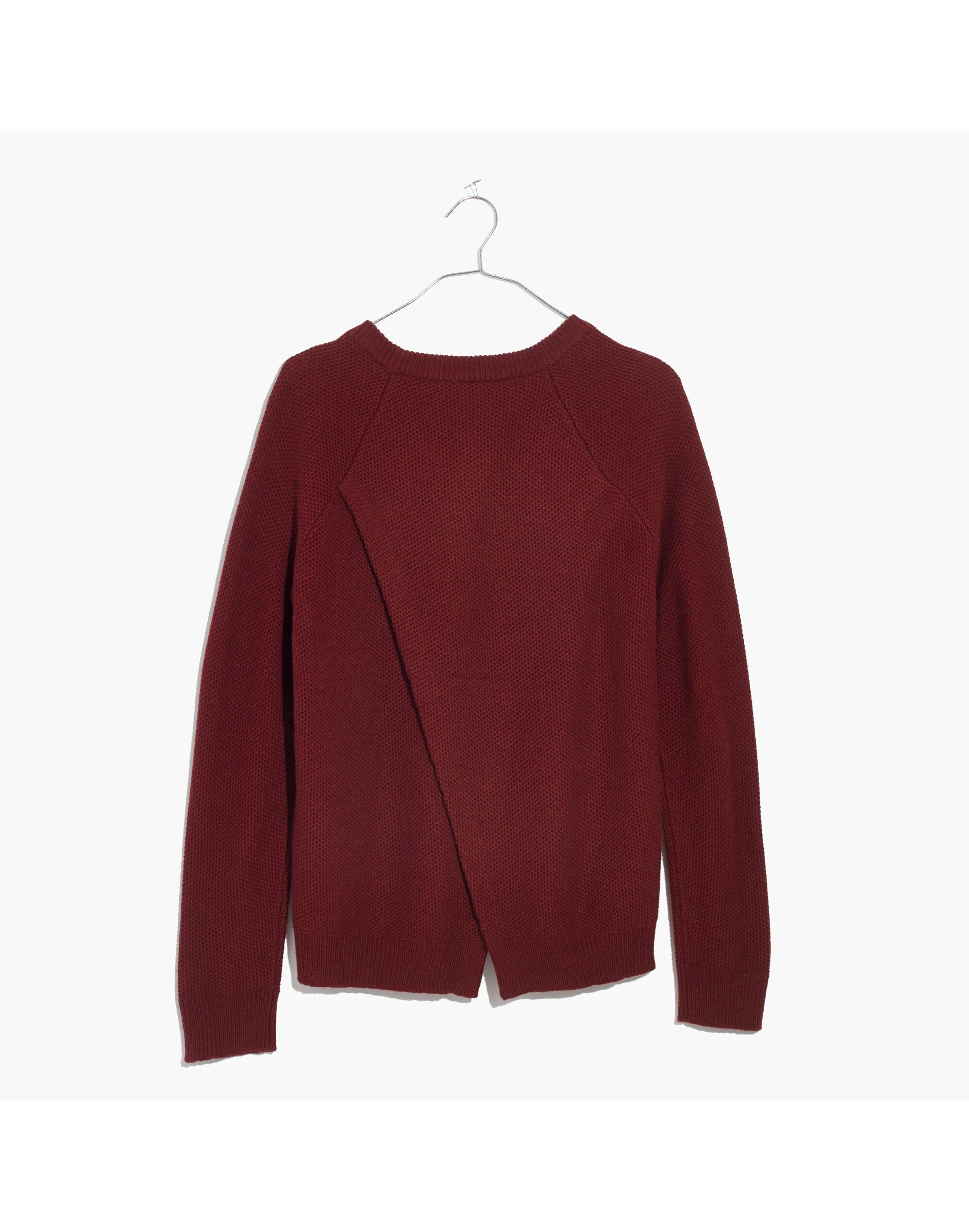 Province Cross-Back Pullover Sweater