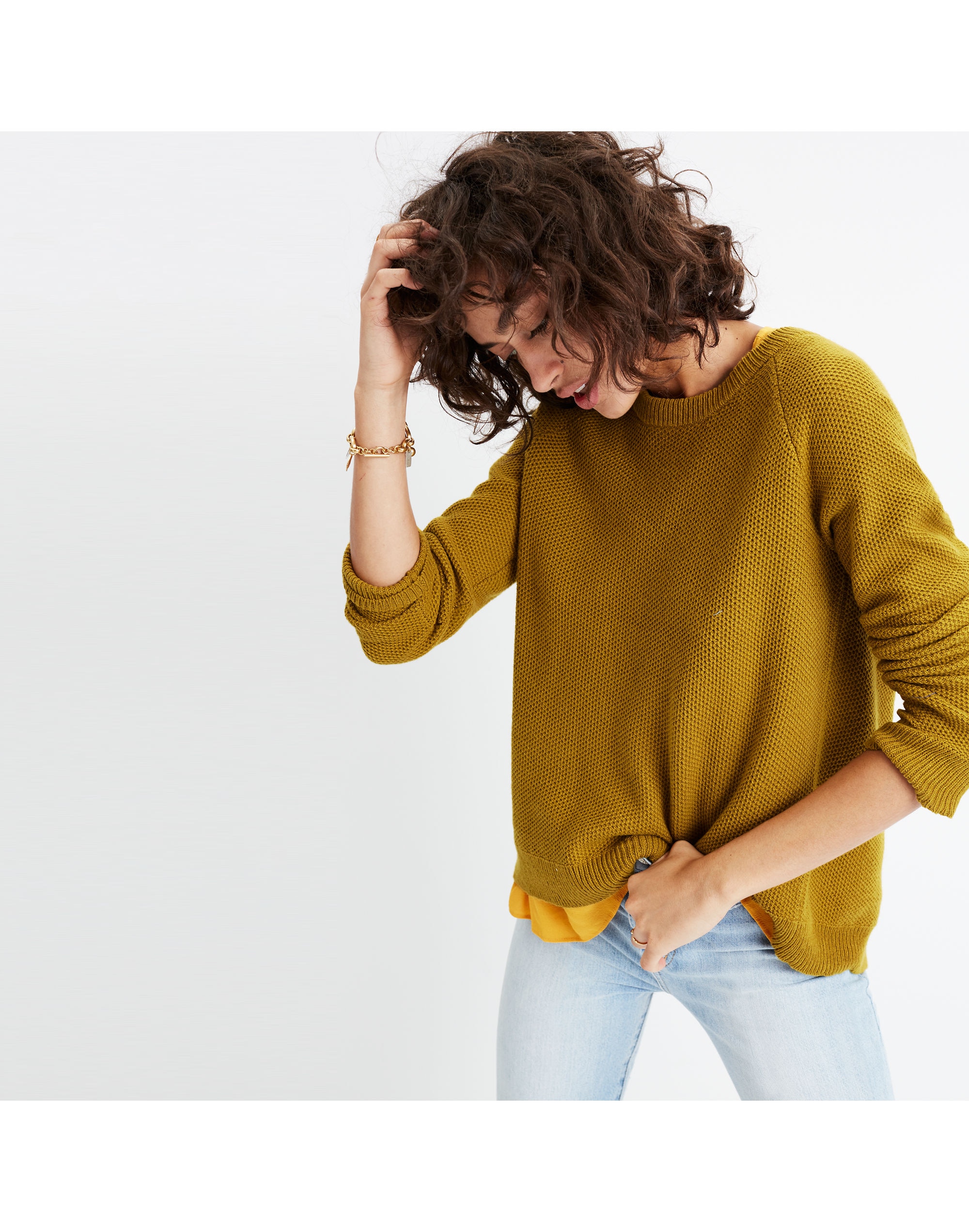 Province Cross-Back Pullover Sweater