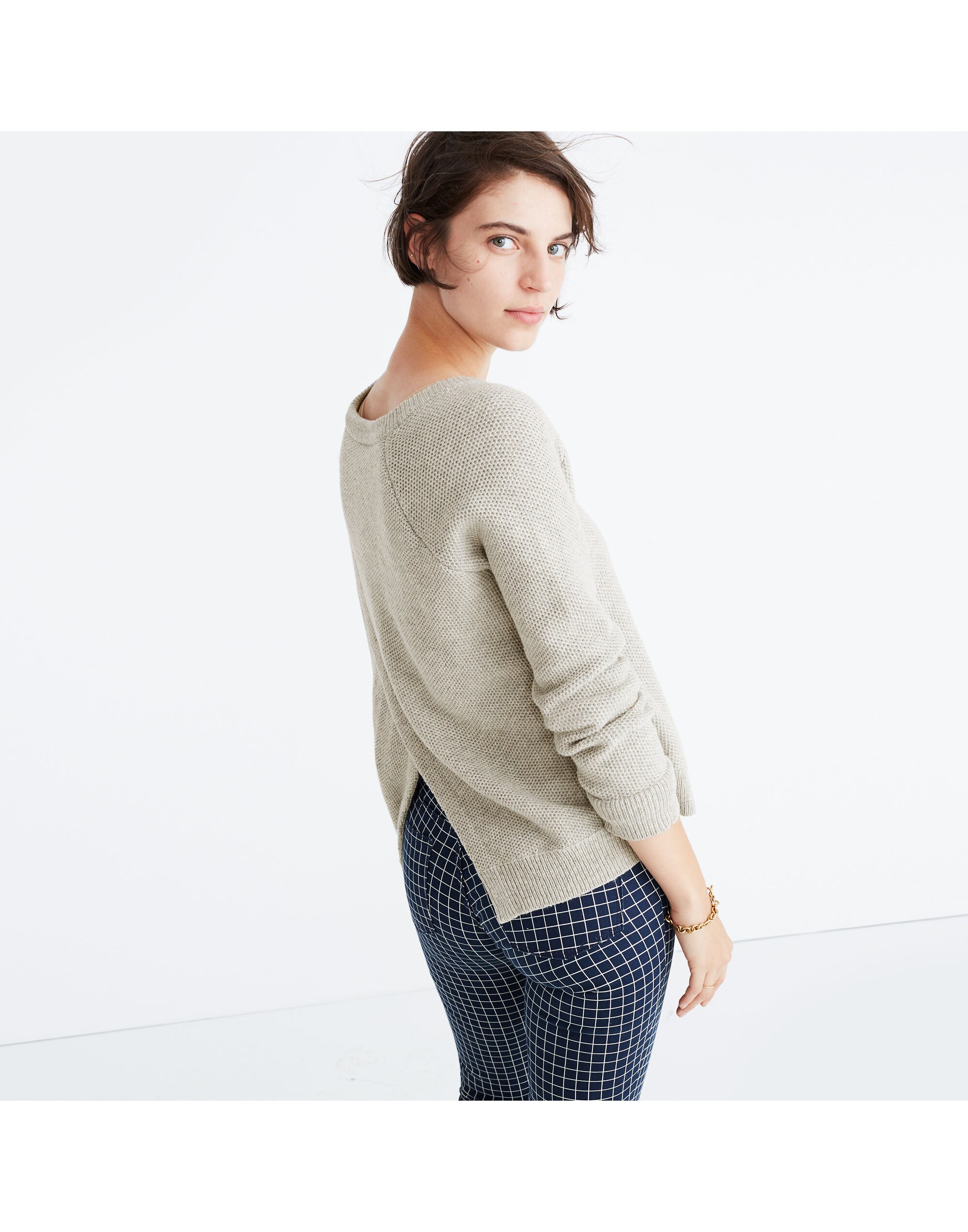 Province Cross-Back Pullover Sweater