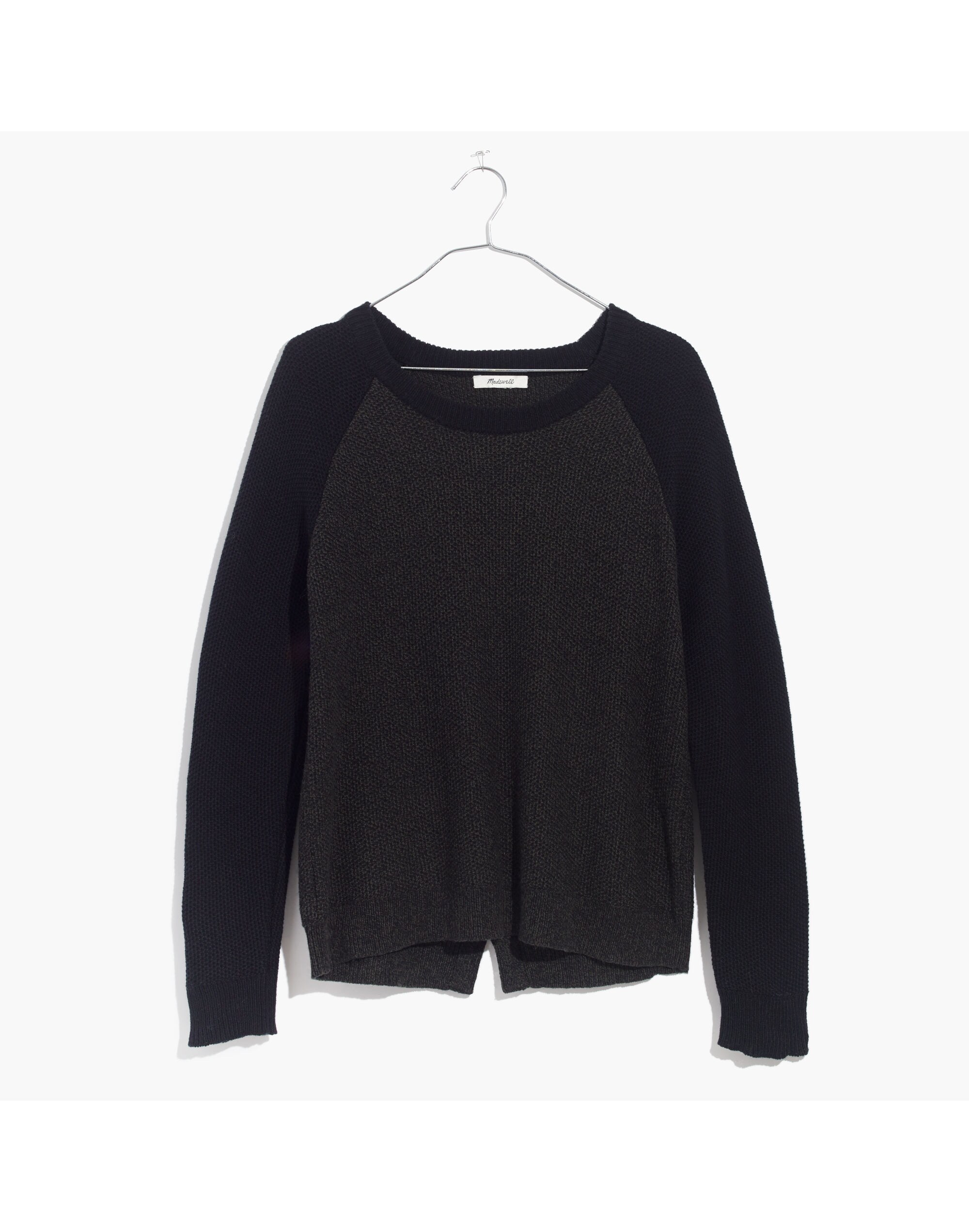 Province Cross-Back Pullover Sweater in Colorblock