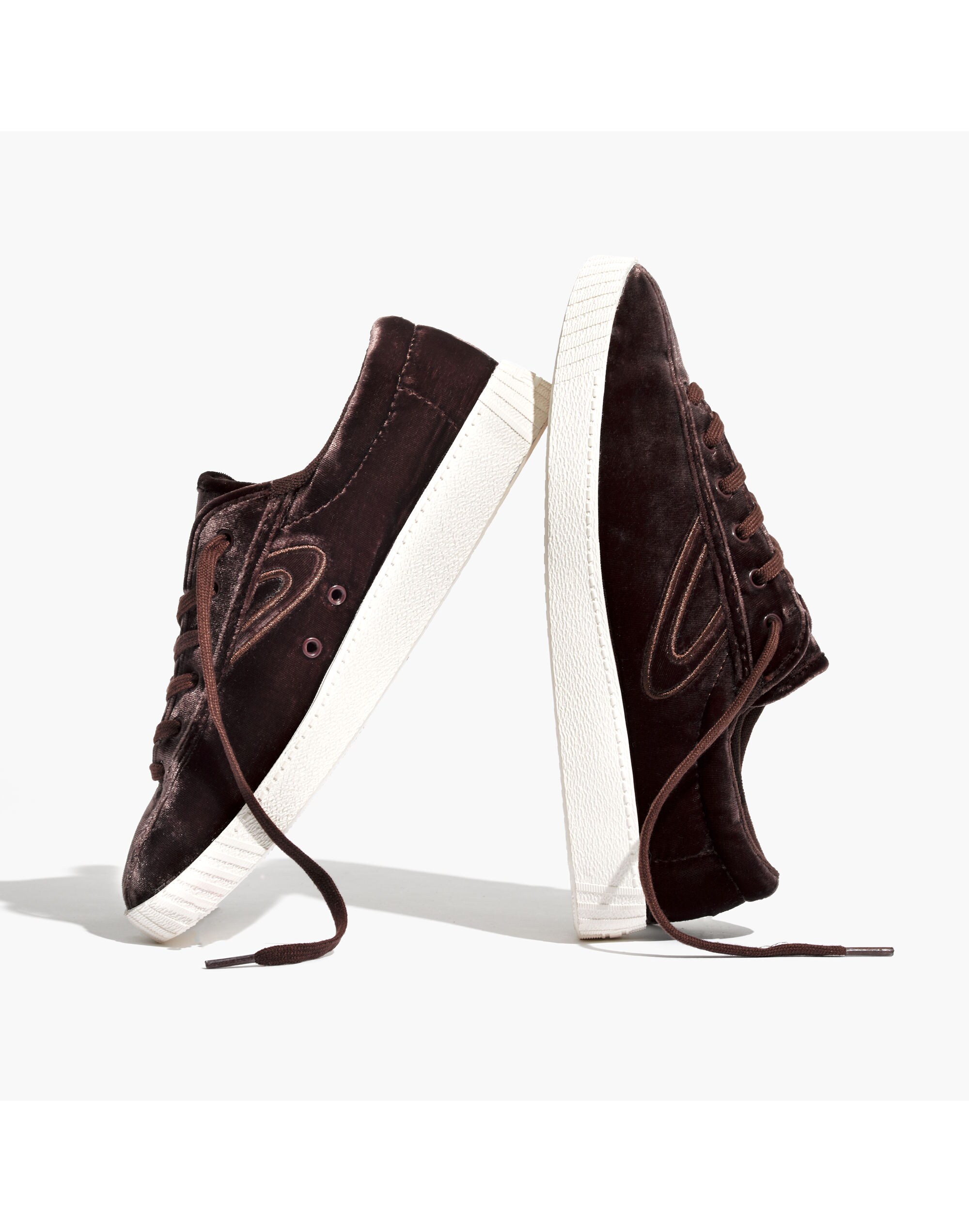Madewell x Tretorn&reg; Nylite Plus Sneakers in Velvet
