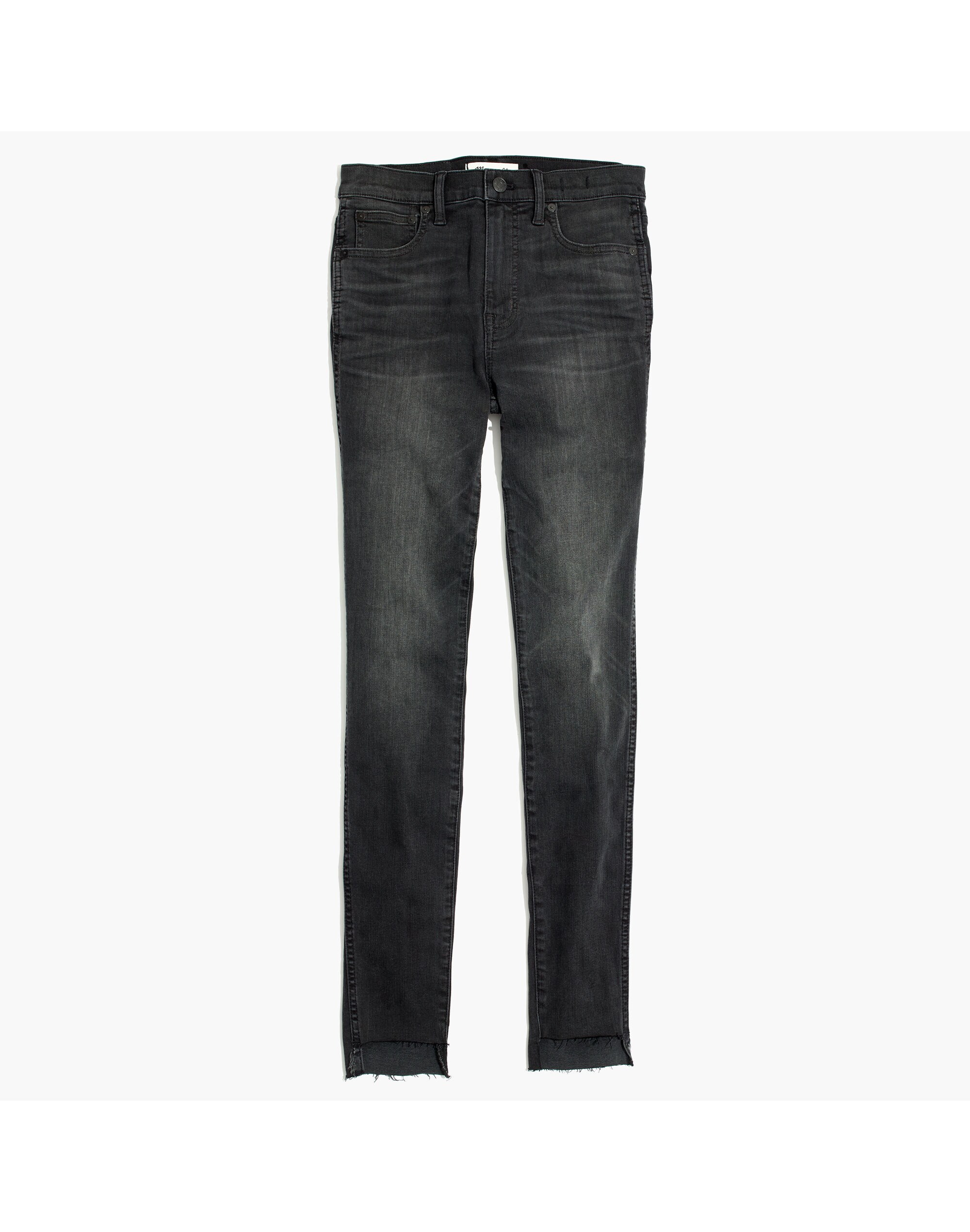 10" High-Rise Skinny Jeans: Step-Hem Edition