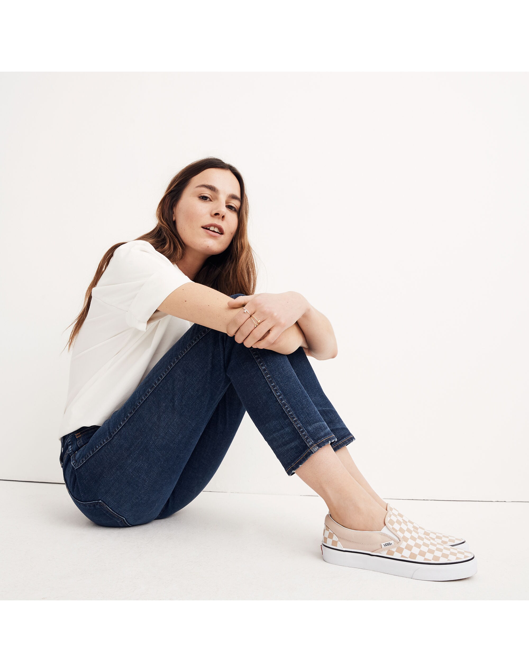 Slim Straight Jeans in William Wash