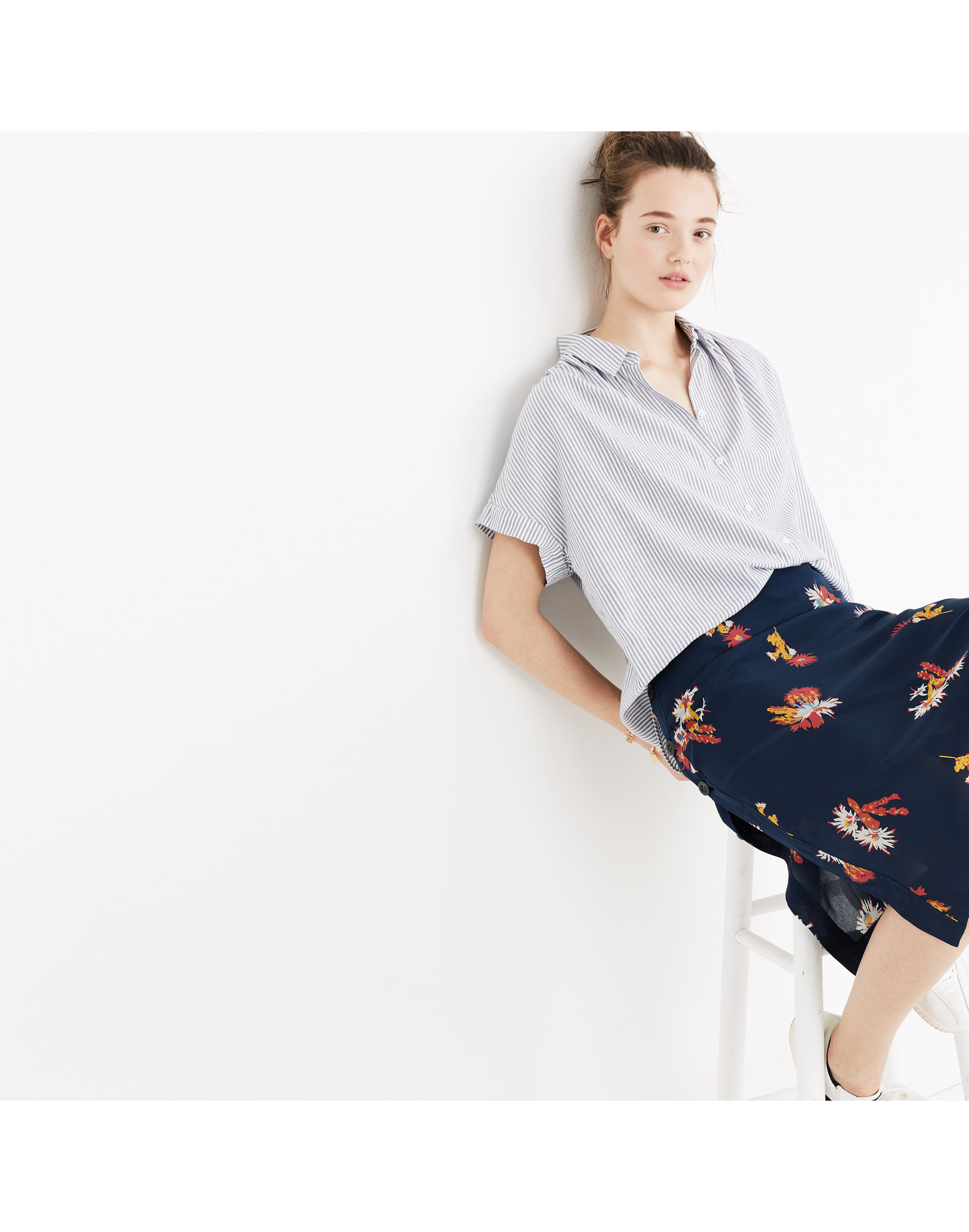 Central Shirt in Benton Stripe