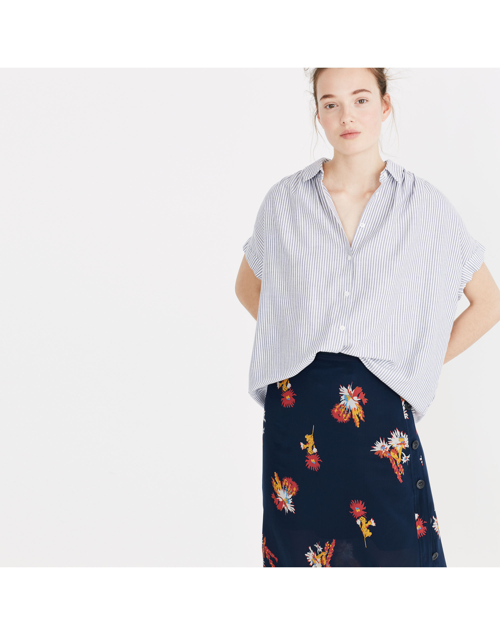 Central Shirt in Benton Stripe