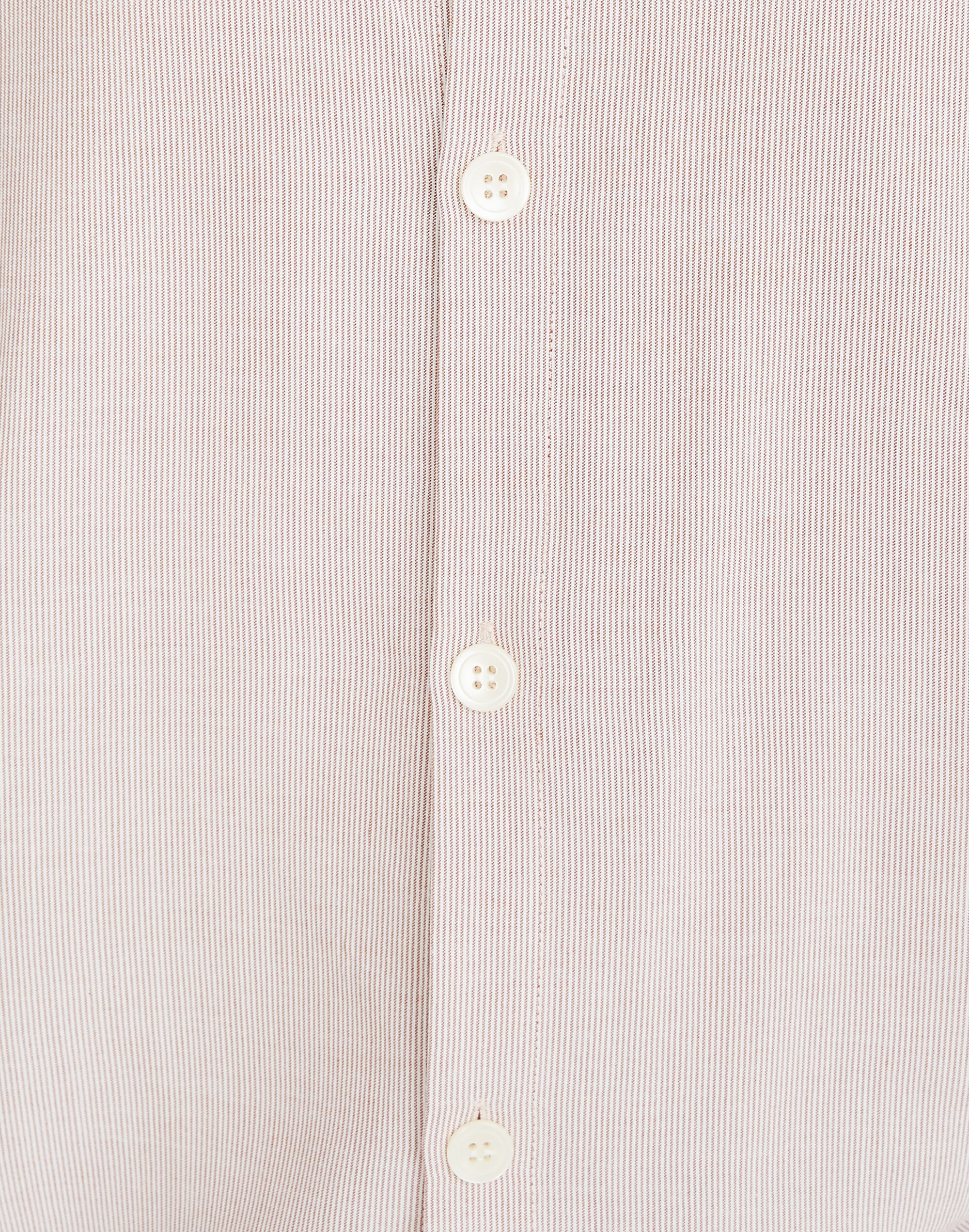 Button-Back Tie Tee in Stripe