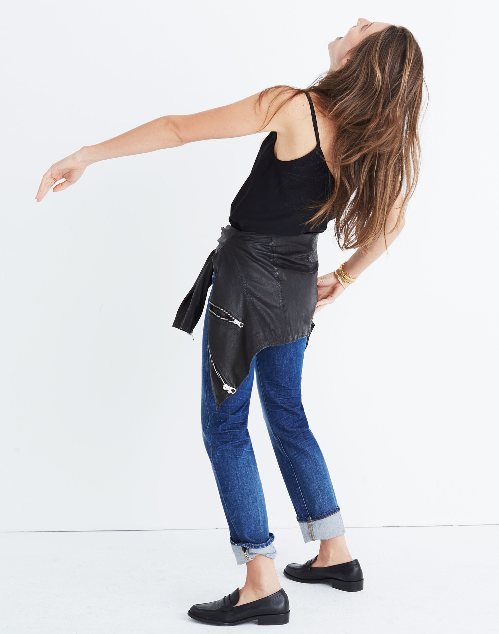 Silk Button-Down Cami