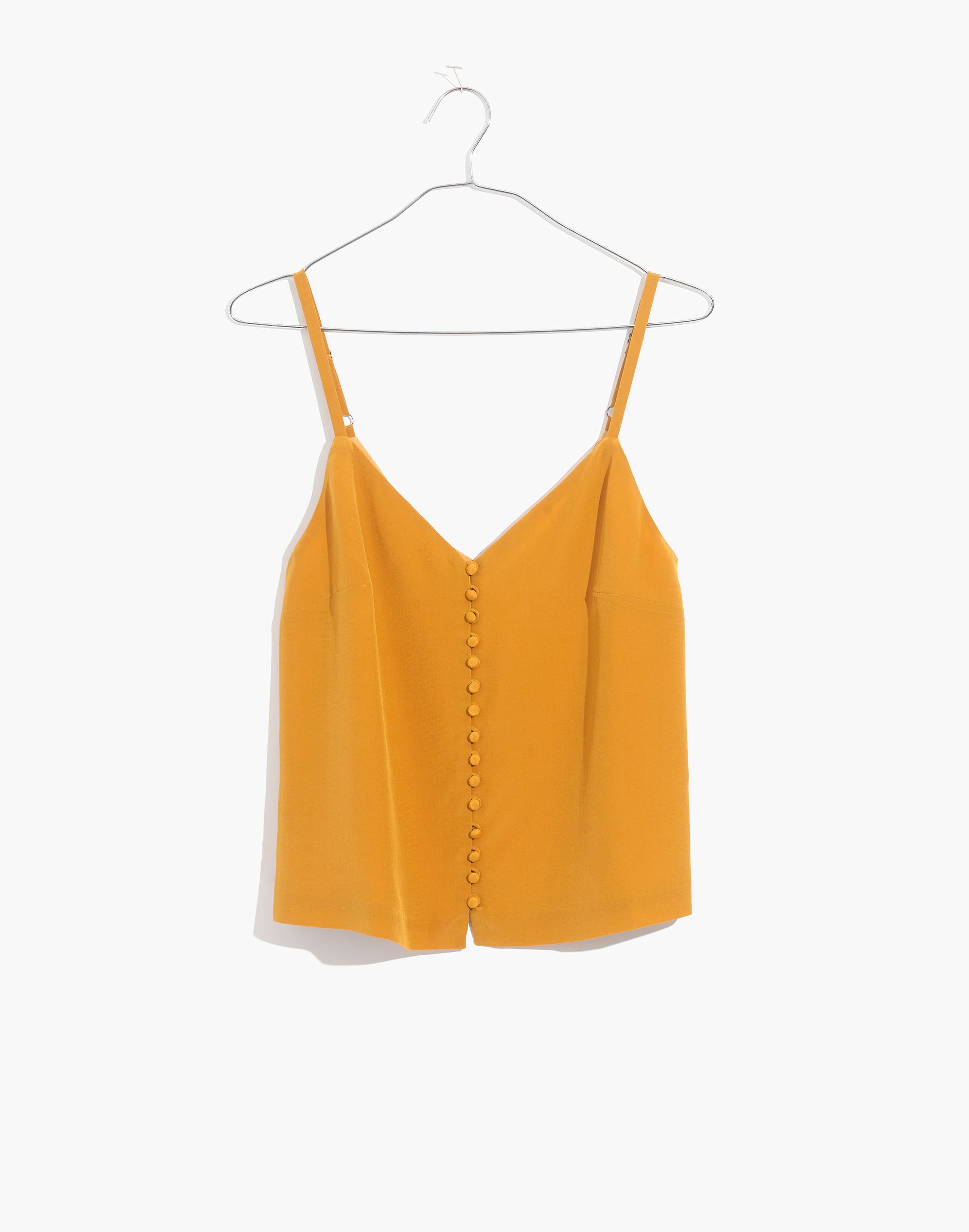 Silk Button-Down Cami