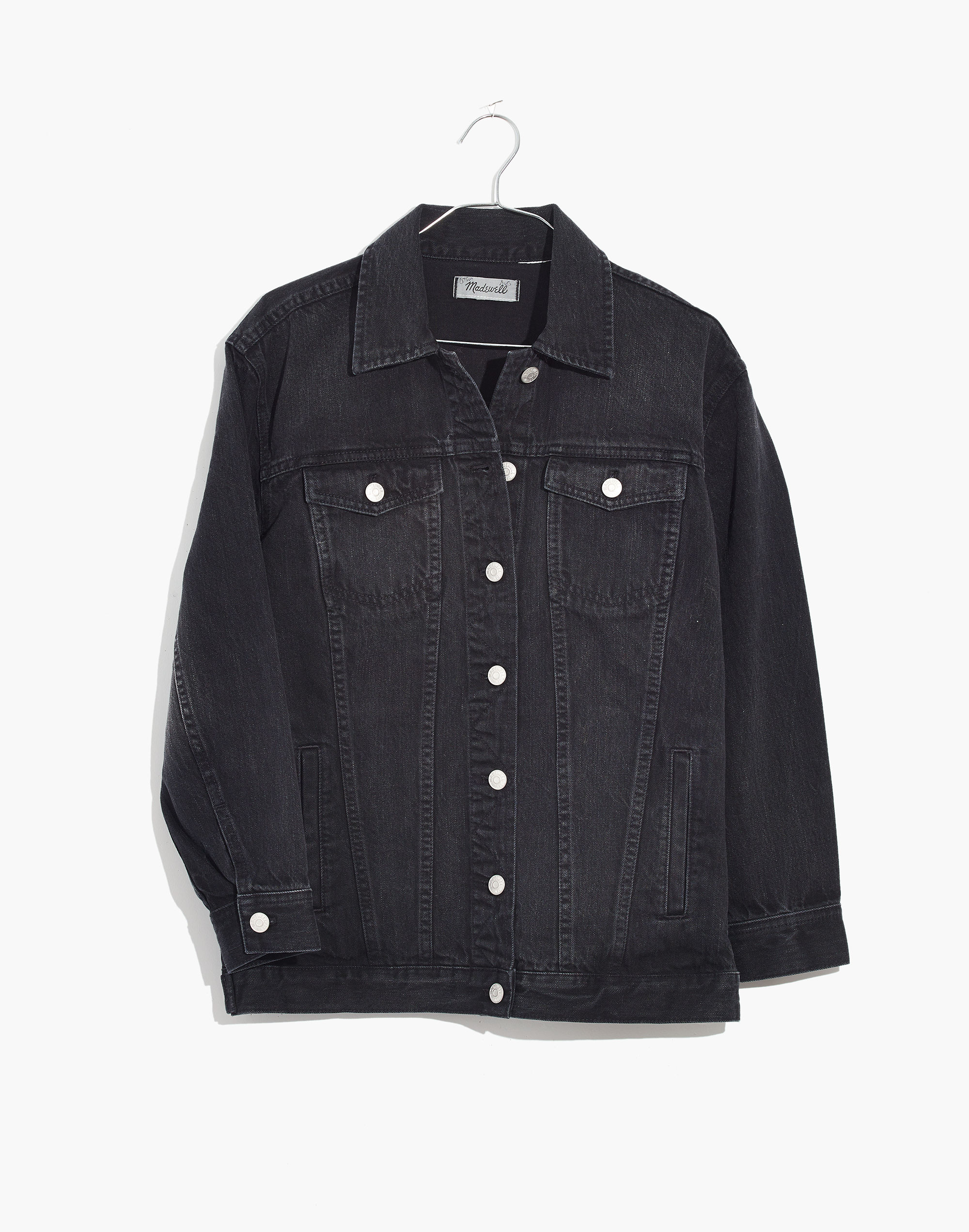 The Oversized Jean Jacket in Lunar Wash