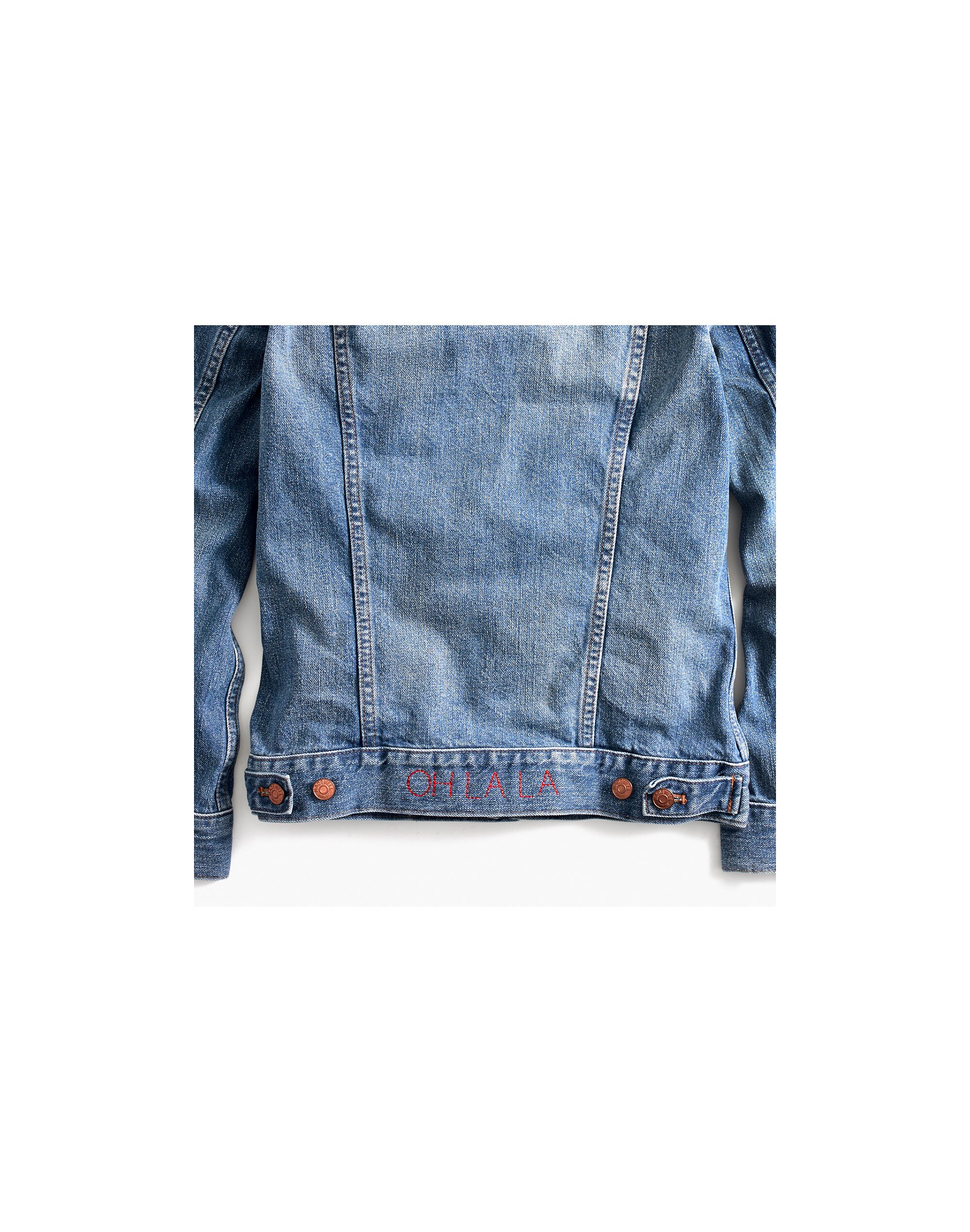 The Oversized Jean Jacket in Lunar Wash