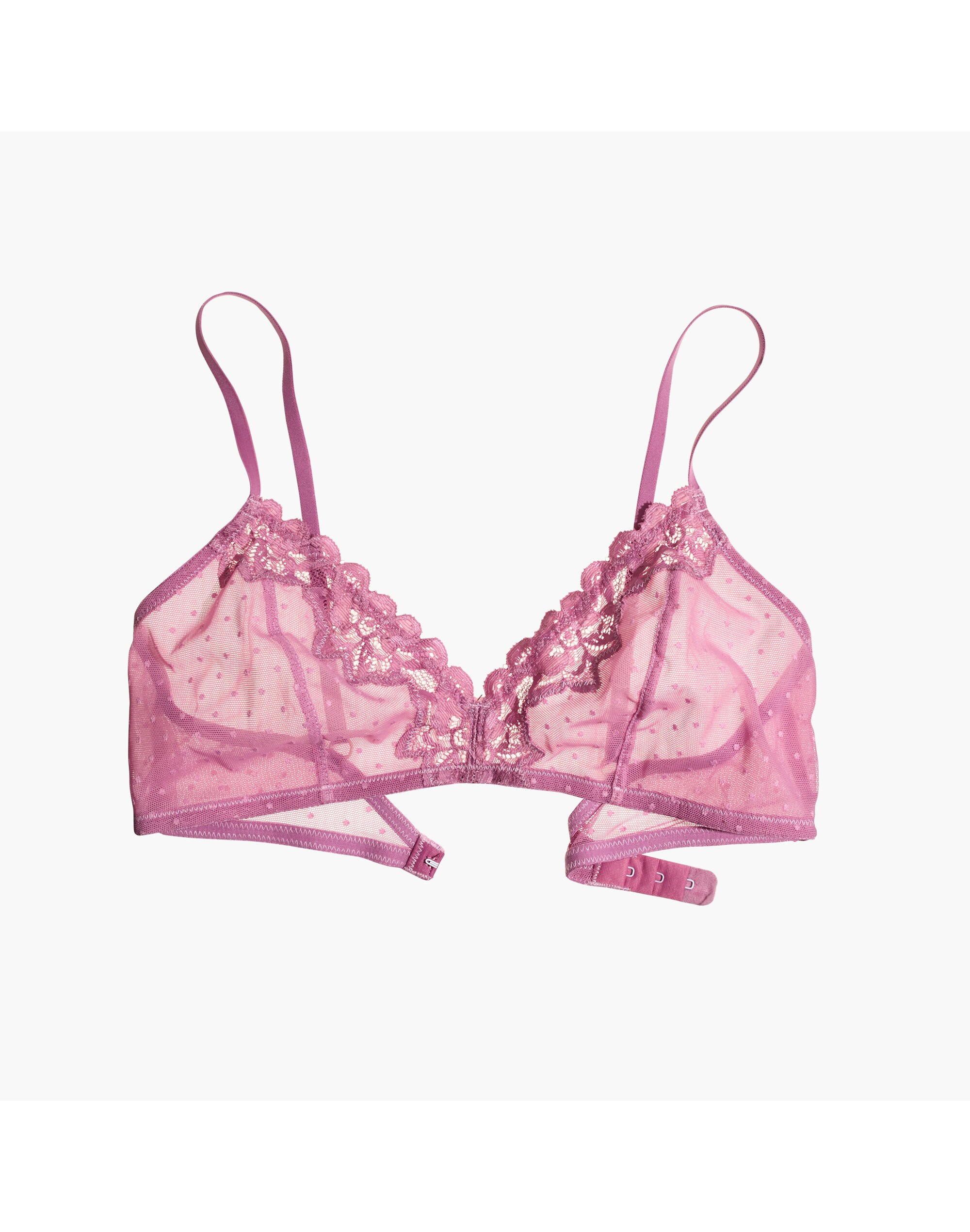 Swiss-Dot Mix Tali Bralette