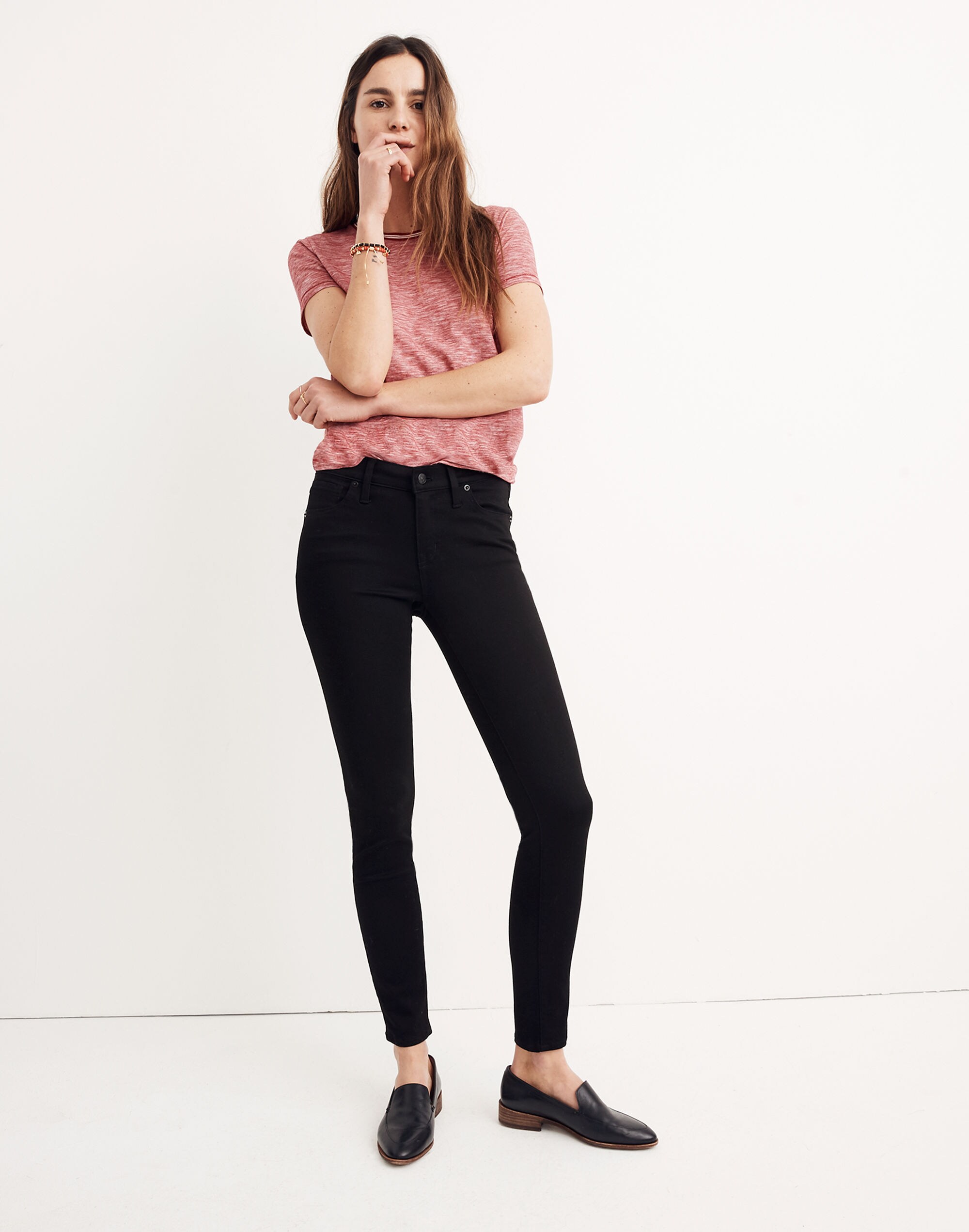 8" Skinny Jeans in Carbondale Wash