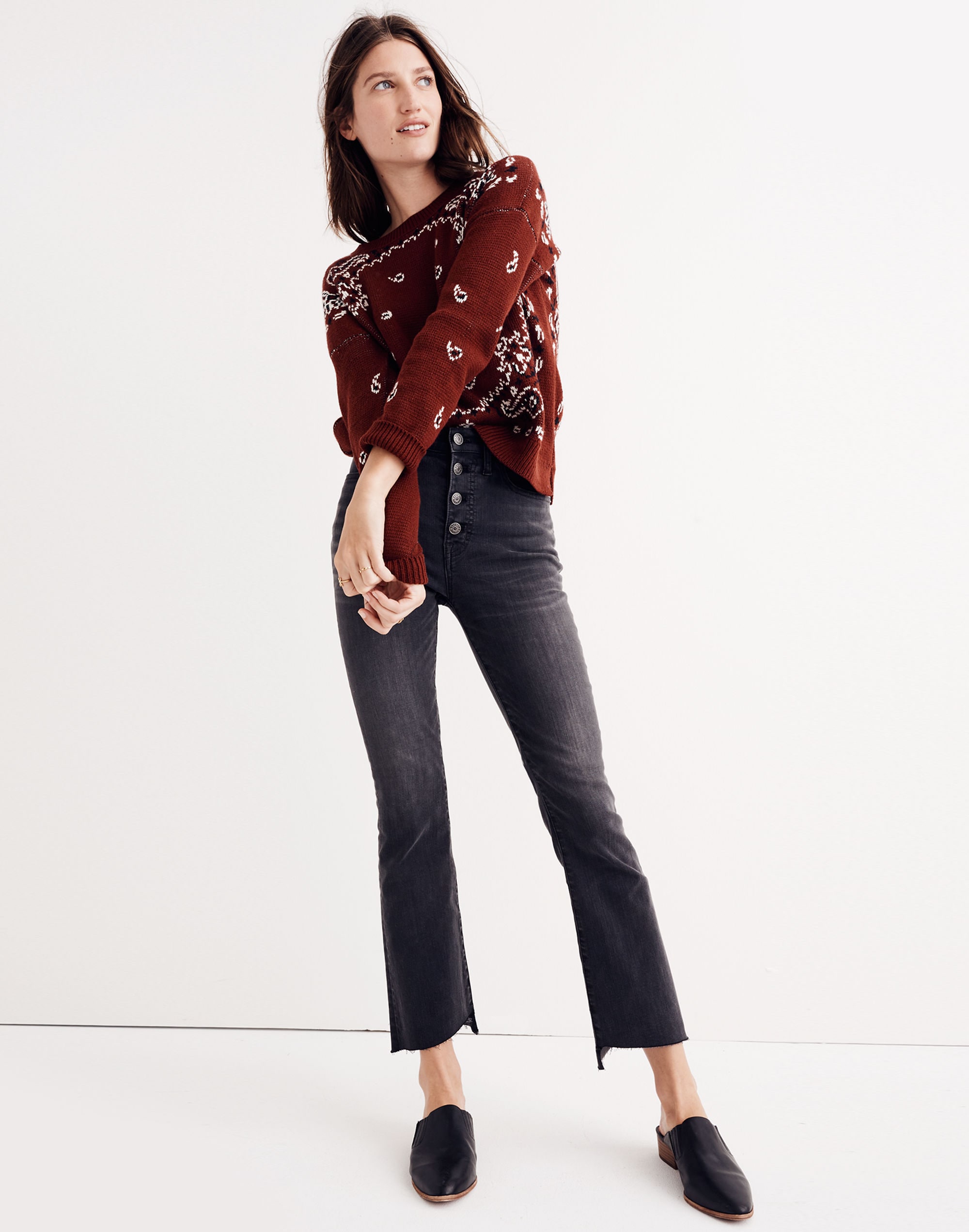 Women's Cali Demi-Boot Jeans: Asymmetrical Hem Edition | Madewell