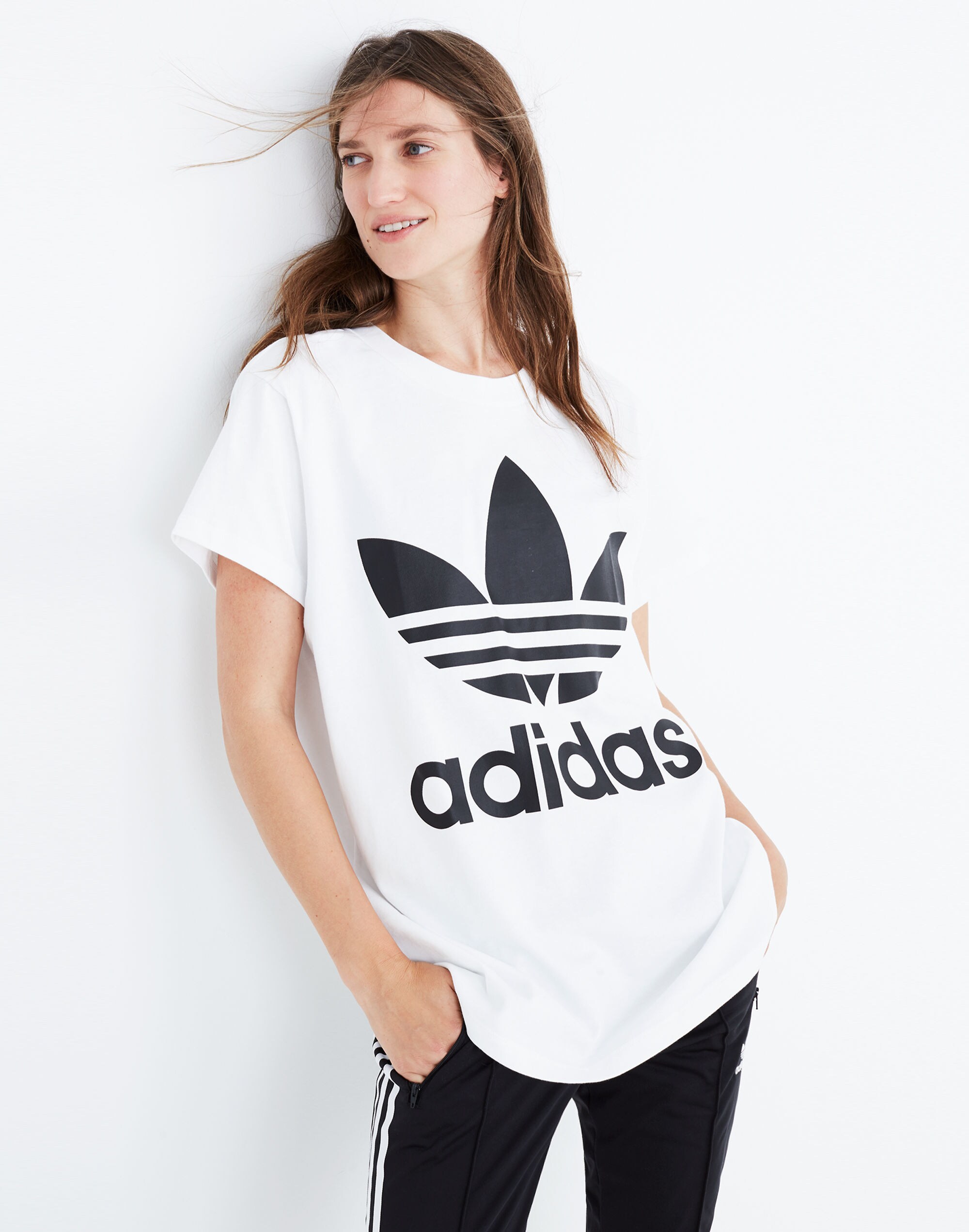 Adidas&reg; Big Trefoil Tee