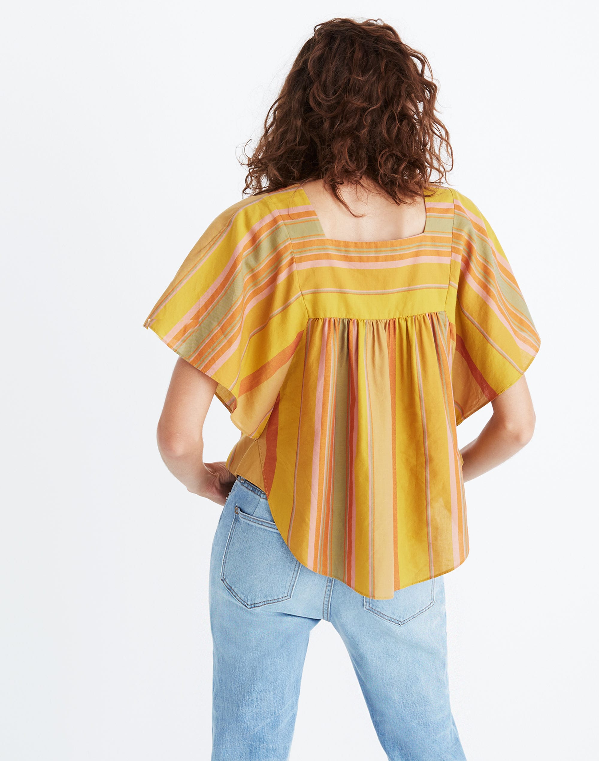 Striped Butterfly Top