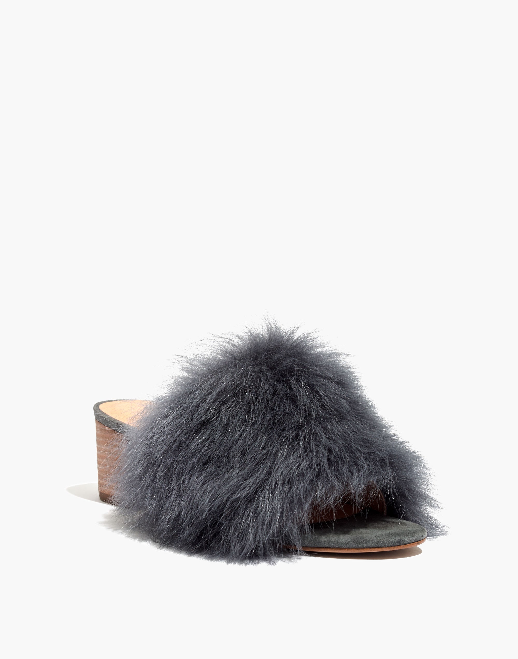 The Shearling Heidi Mule