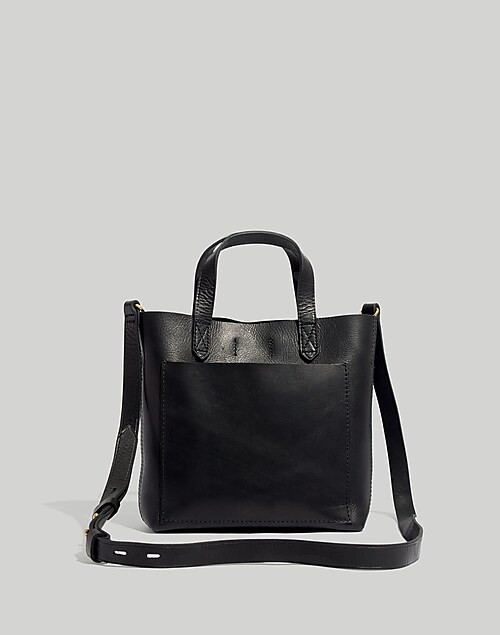 Women's Black Leather crossbody Medium bag