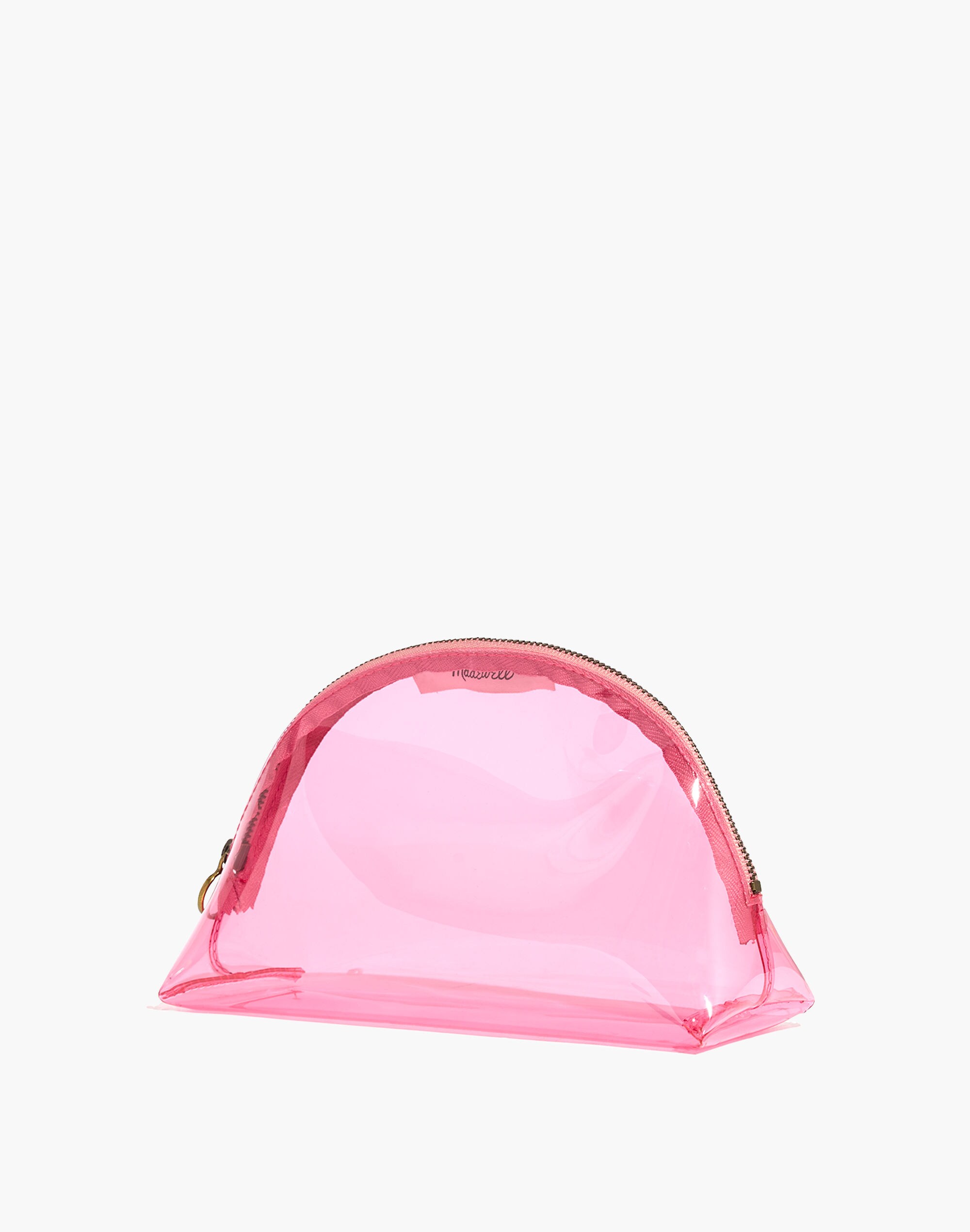 Small Crystalline Half-Moon Pouch