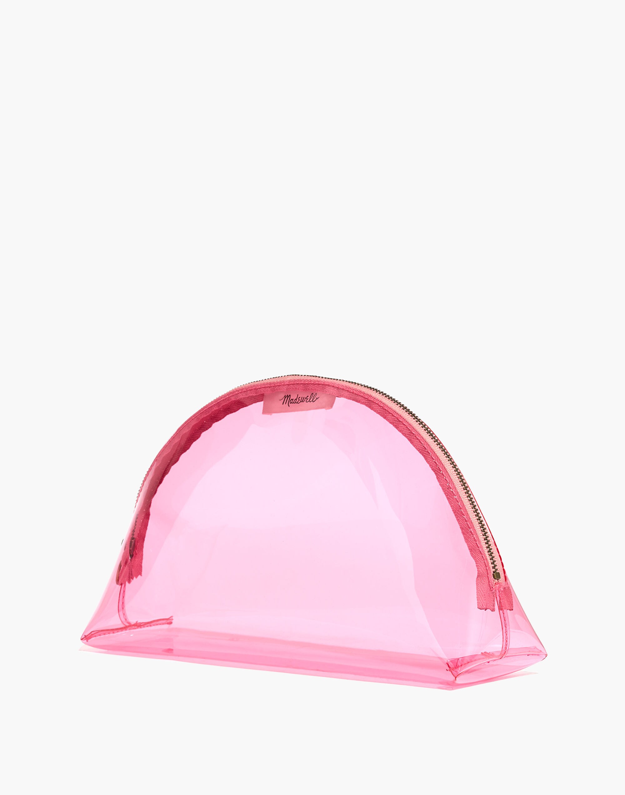 Large Crystalline Half-Moon Pouch