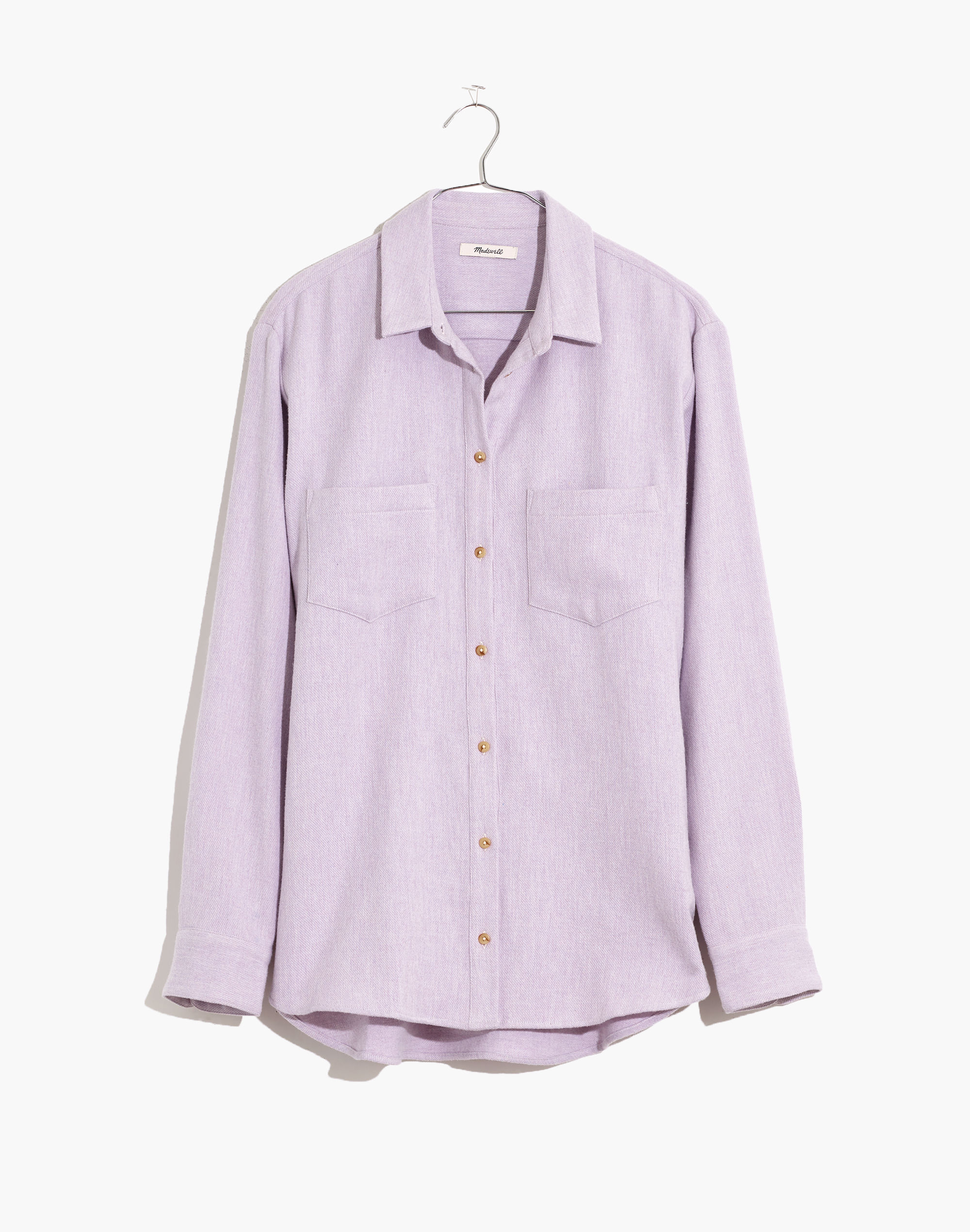 Flannel Sunday Shirt in black coal hthr image 5