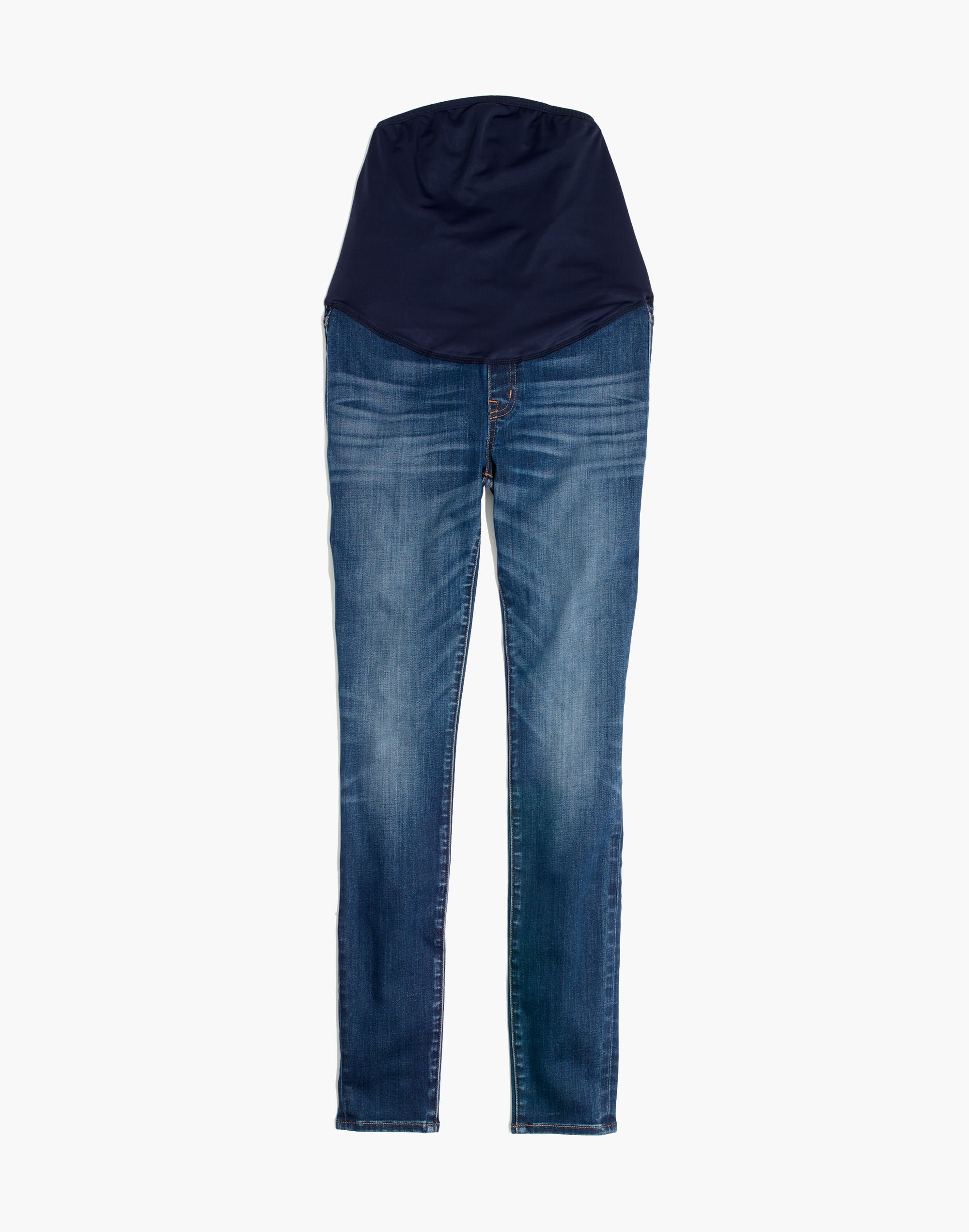Maternity Over-the-Belly Skinny Jeans in Danny Wash: TENCEL&trade; Denim Edition