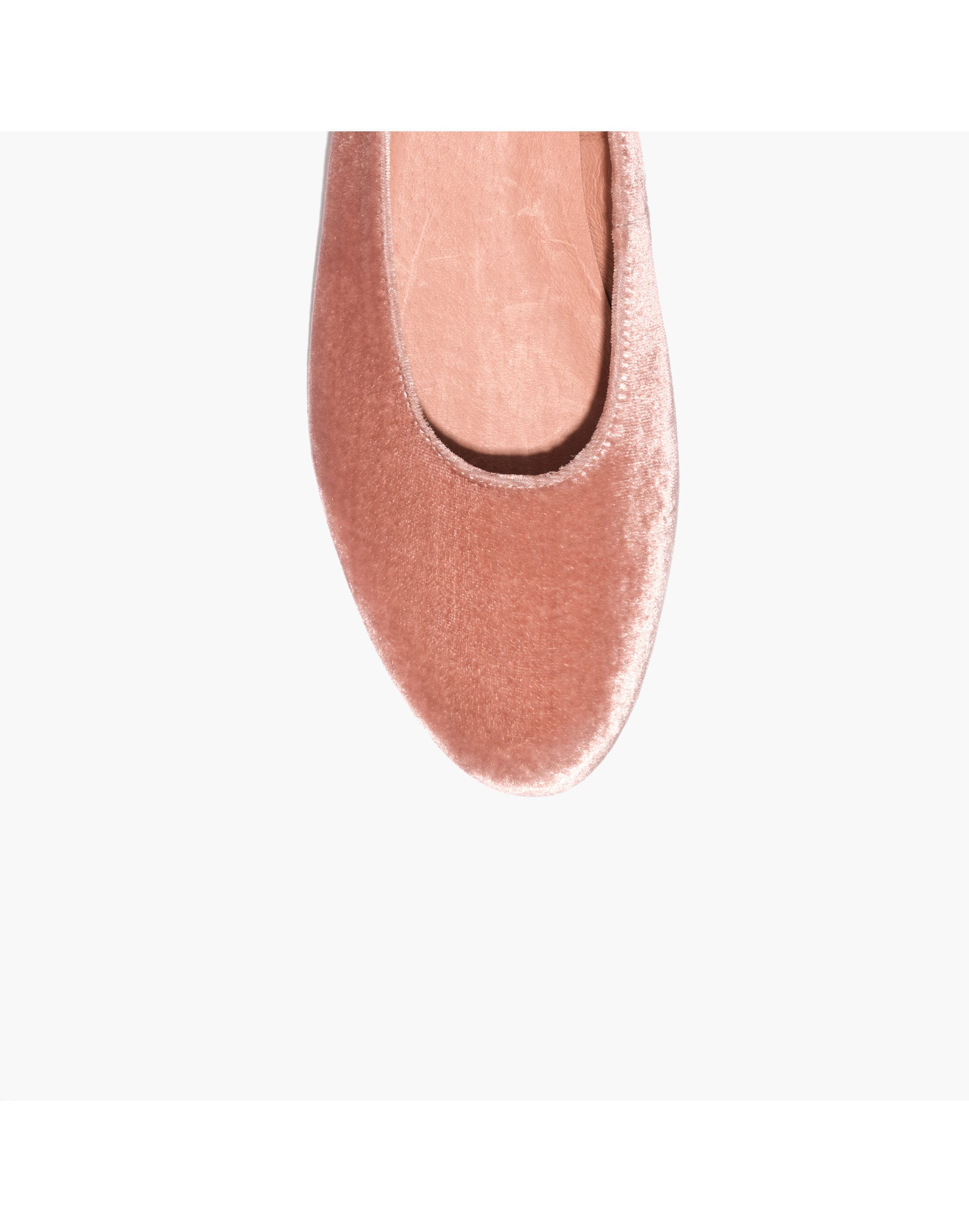 The Leia Ballet Flat in Velvet