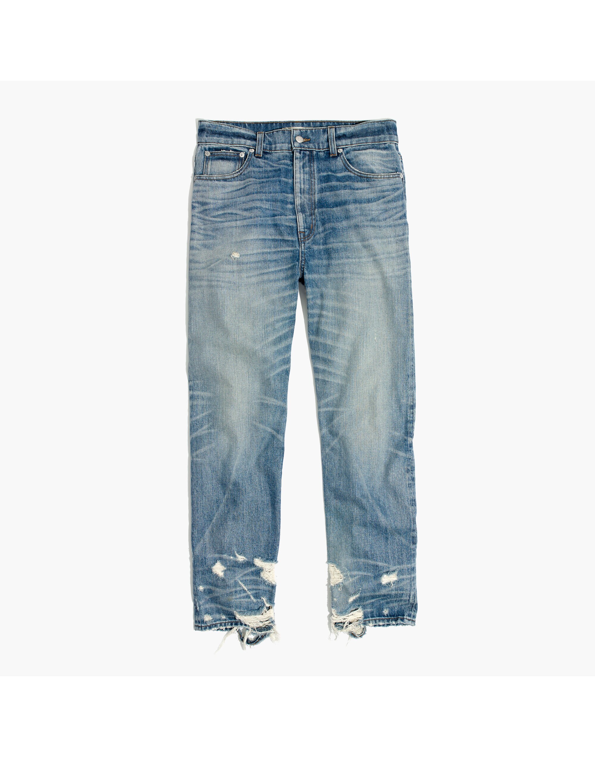 Rivet &amp; Thread High-Rise Slim Boyjeans