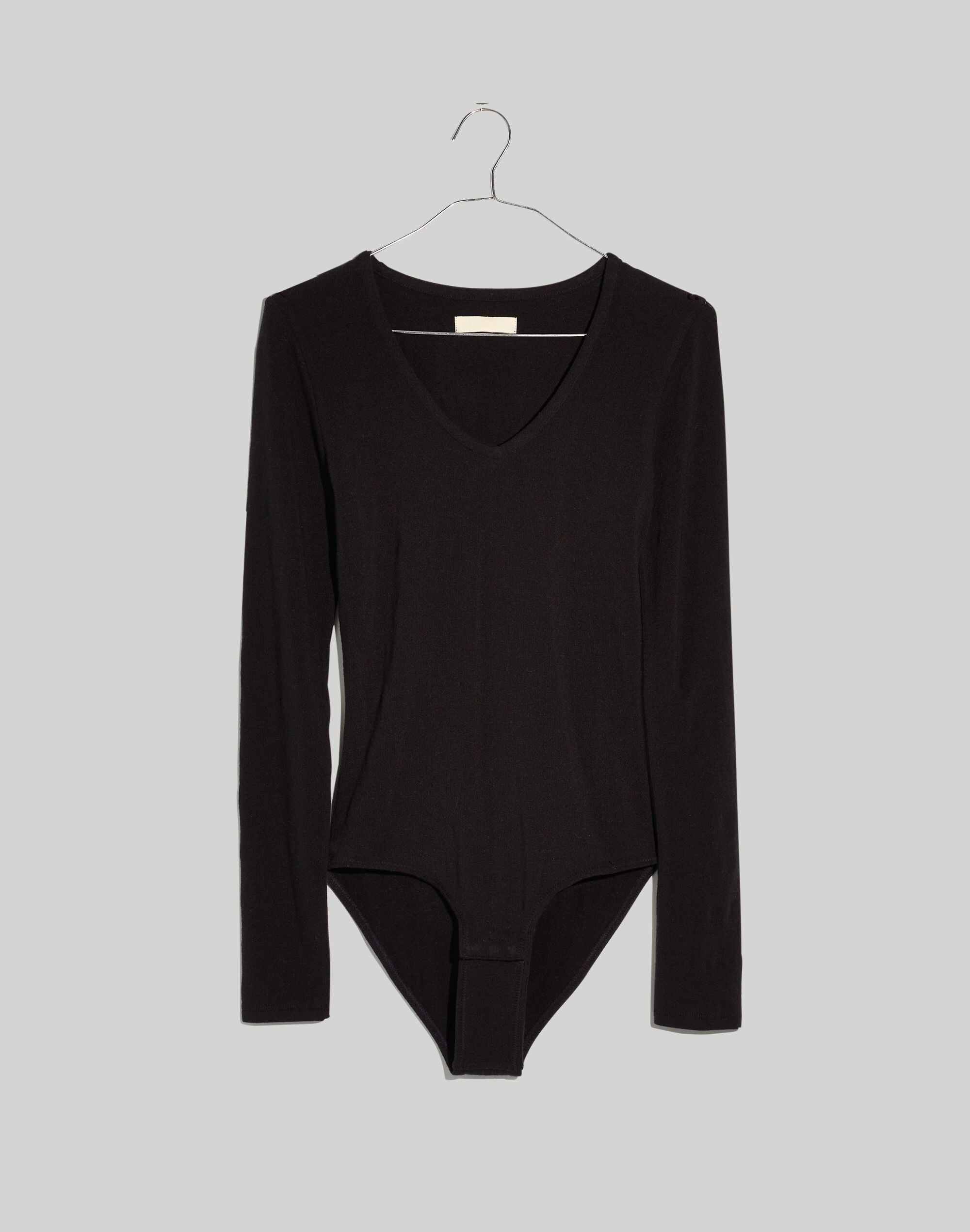 V-Neck Full-Coverage Bodysuit